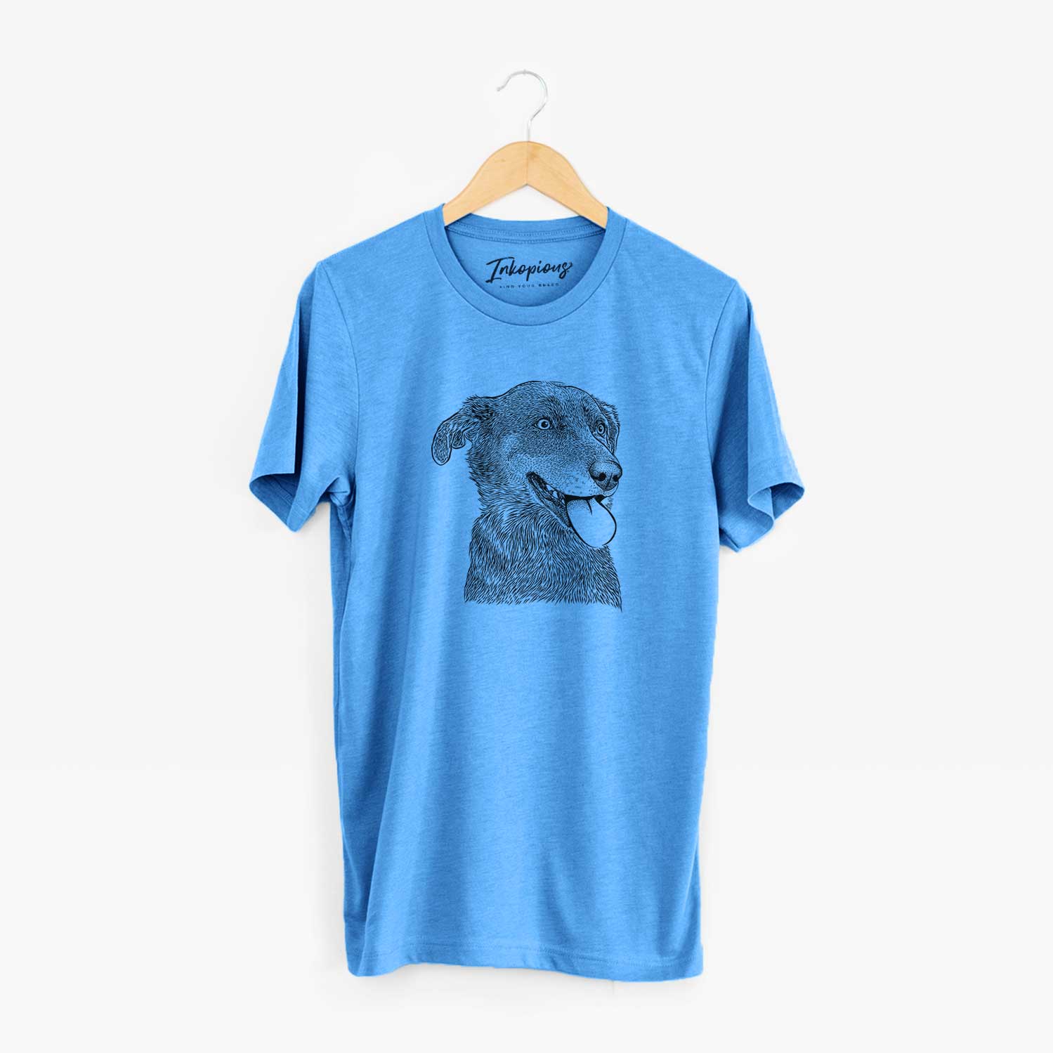 Bare Daisy the Australian Shepherd Mix - Unisex Crewneck