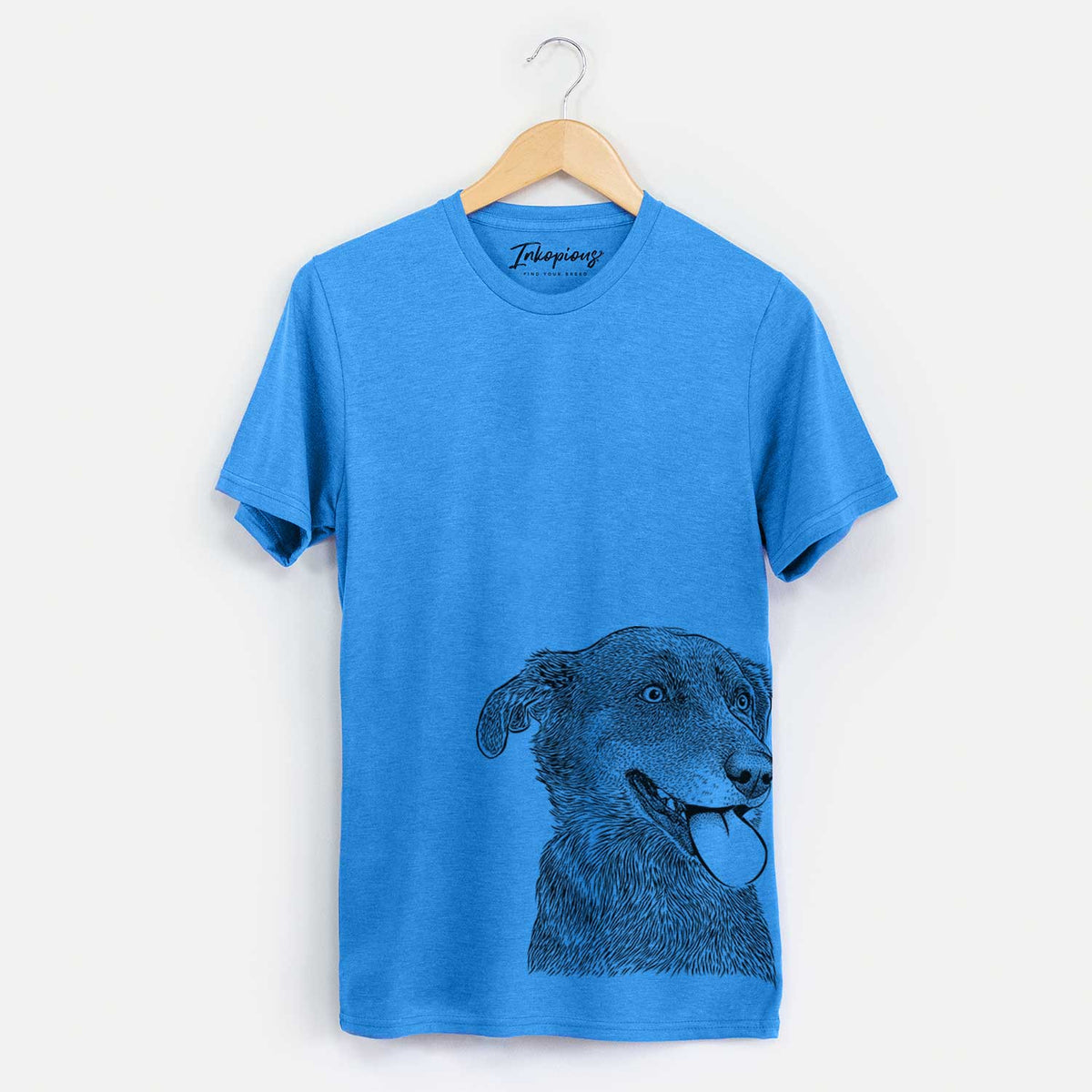 Bare Daisy the Australian Shepherd Mix - Unisex Crewneck
