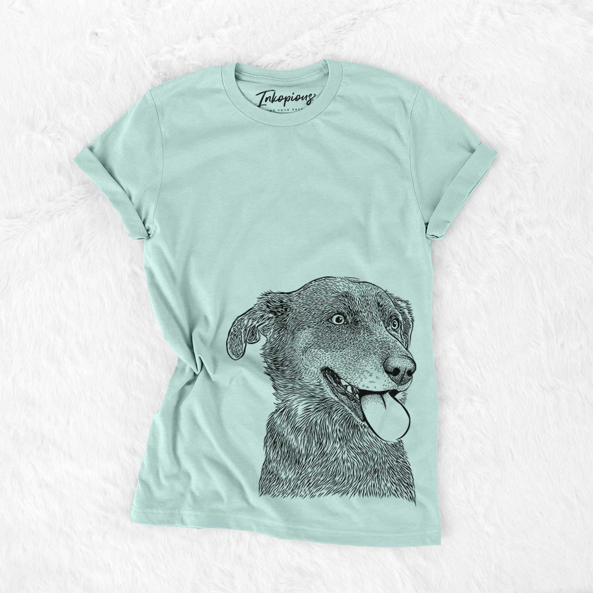 Bare Daisy the Australian Shepherd Mix - Unisex Crewneck