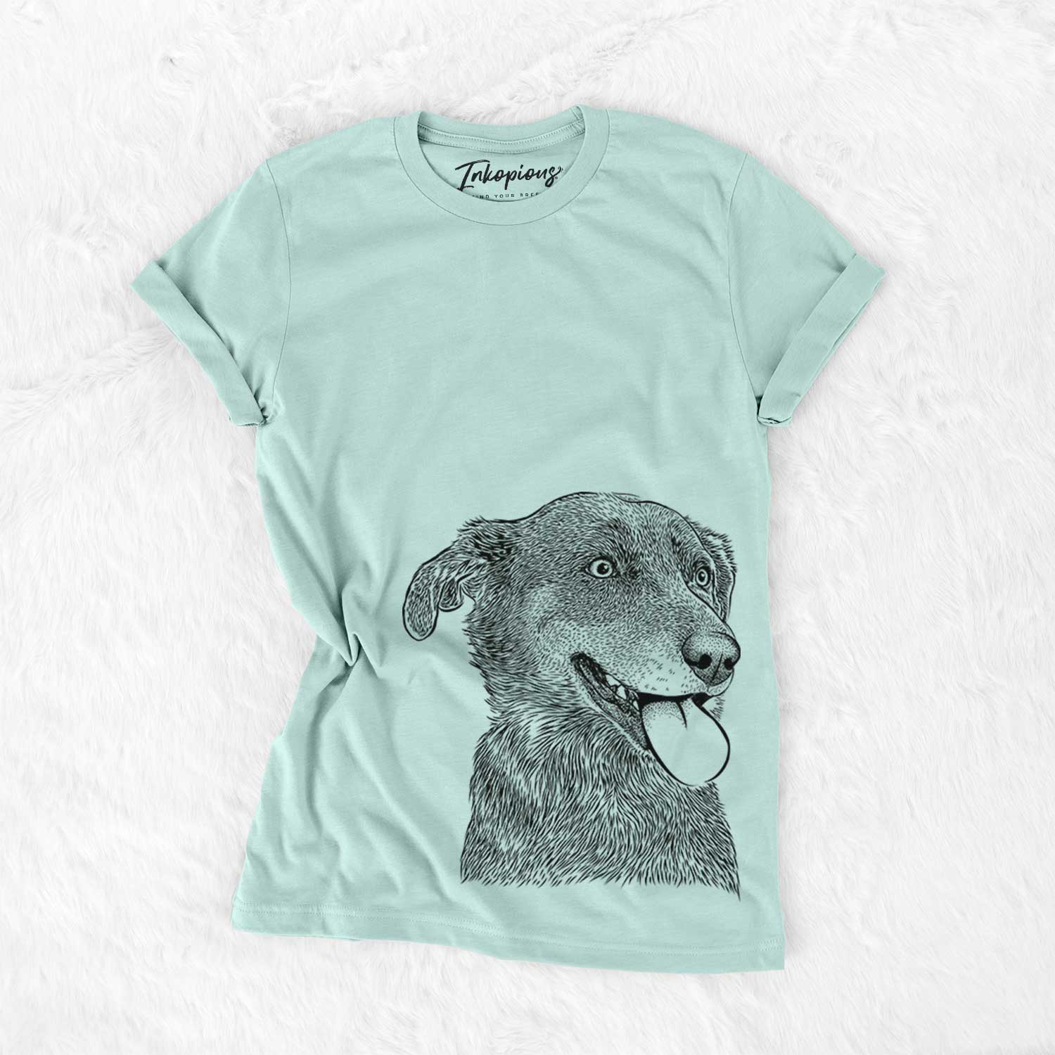 Bare Daisy the Australian Shepherd Mix - Unisex Crewneck