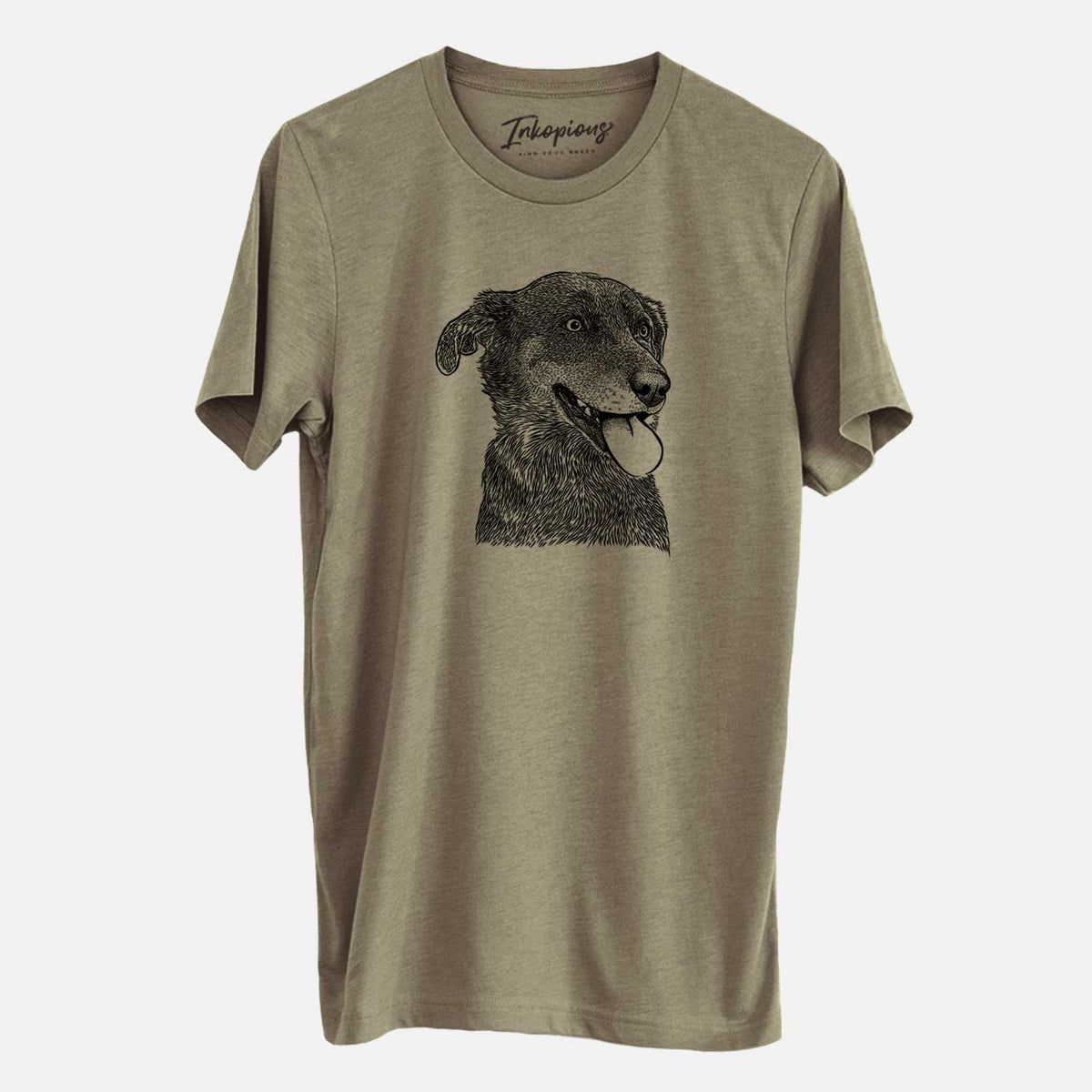 Bare Daisy the Australian Shepherd Mix - Unisex Crewneck