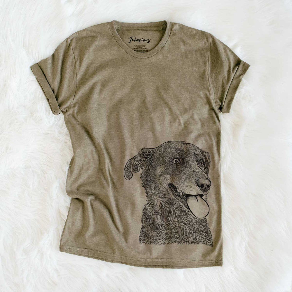 Bare Daisy the Australian Shepherd Mix - Unisex Crewneck