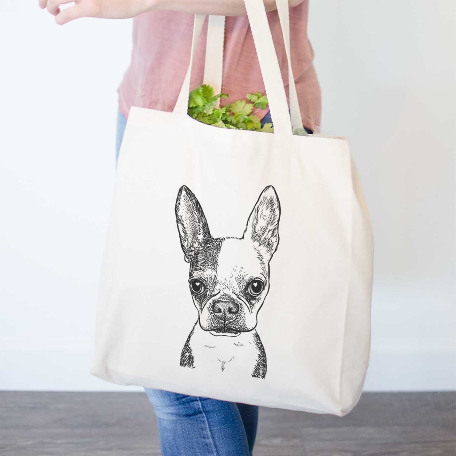 Daisy the Boston Terrier - Tote Bag