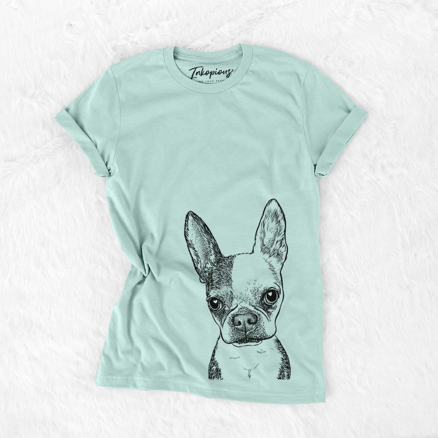 Daisy the Boston Terrier - Bella Canvas Unisex Crewneck