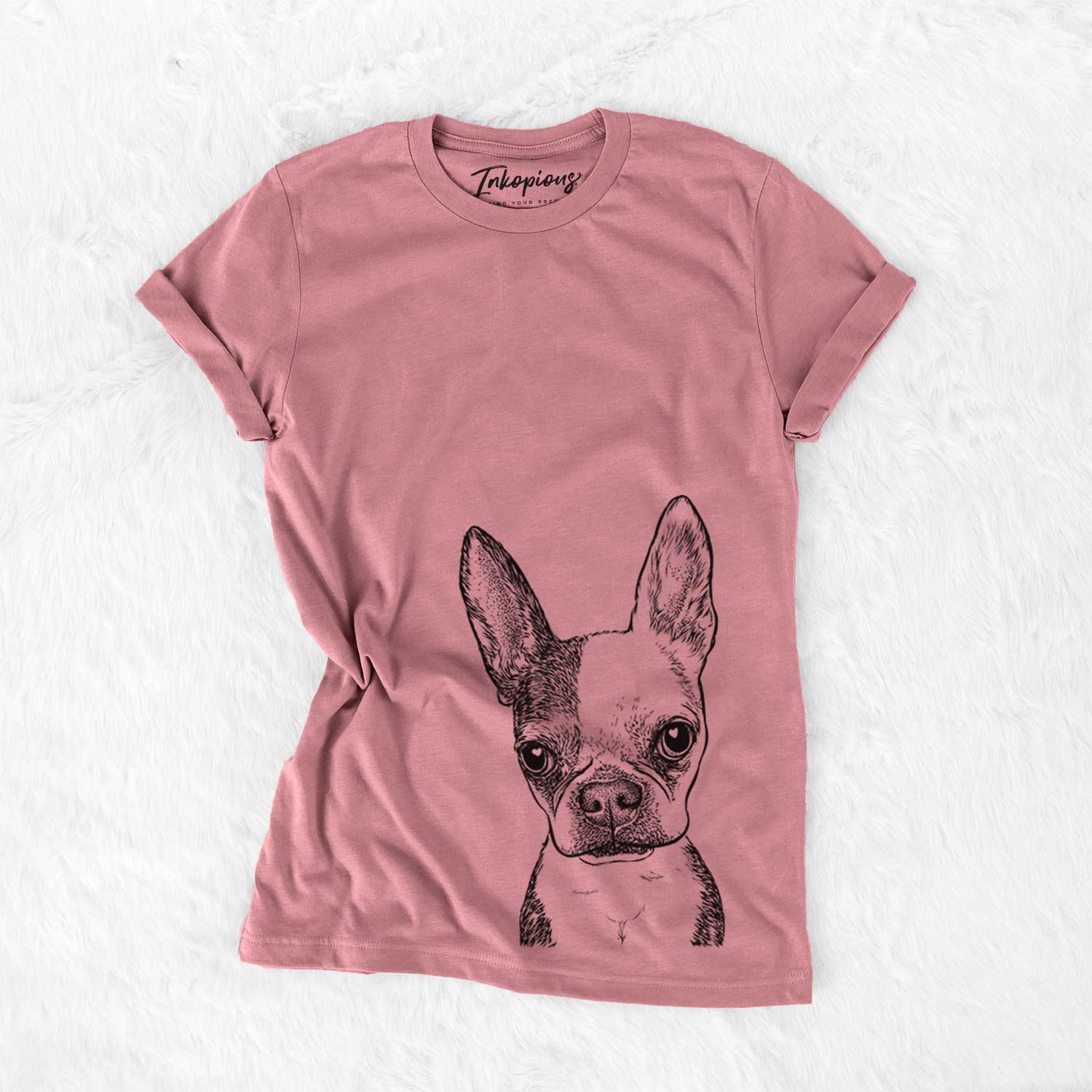 Daisy the Boston Terrier - Bella Canvas Unisex Crewneck