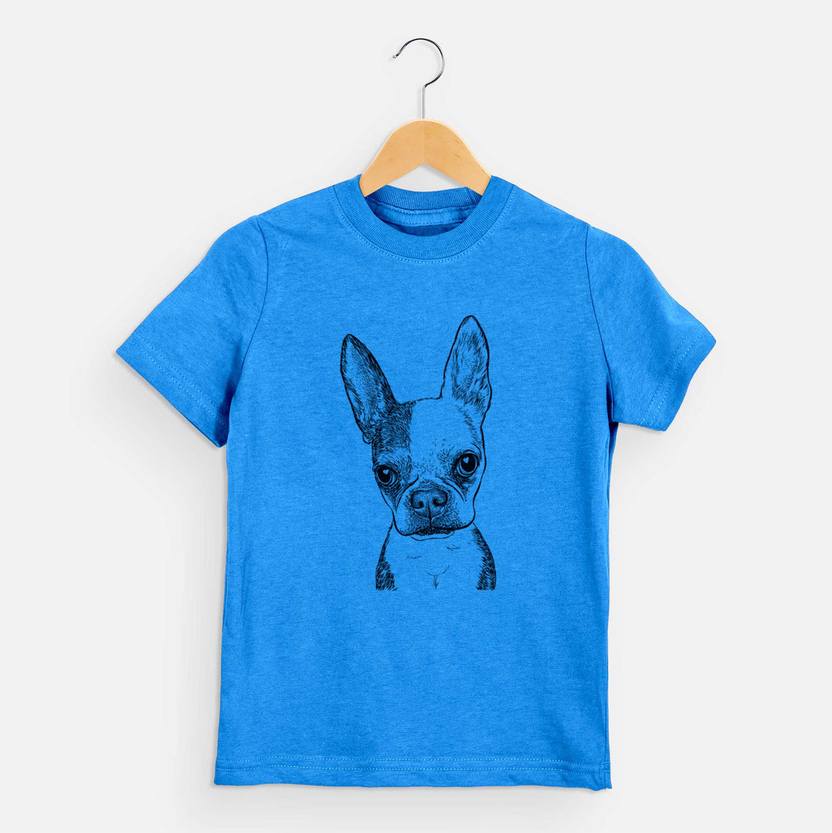 Bare Daisy the Boston Terrier - Kids/Youth/Toddler Shirt