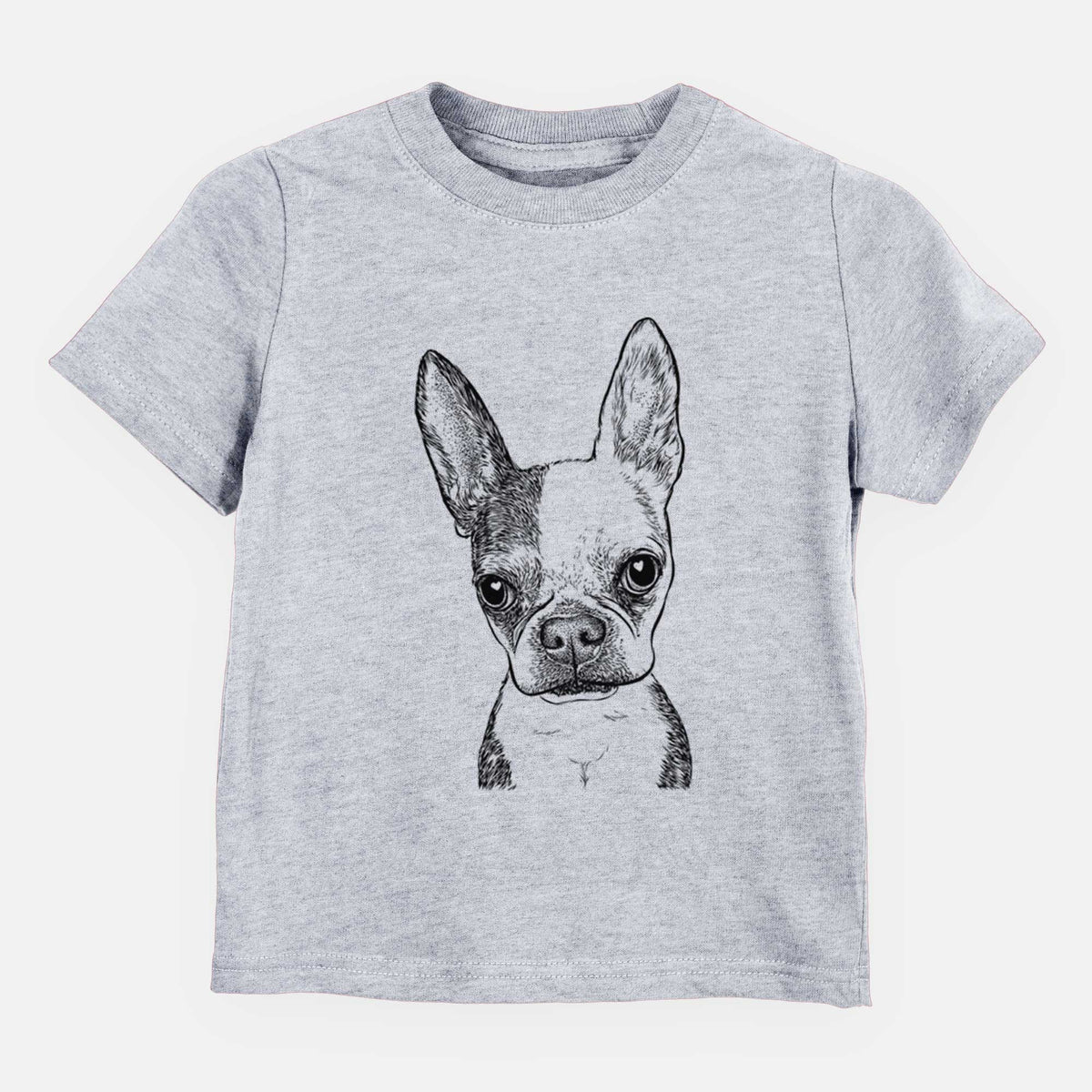 Bare Daisy the Boston Terrier - Kids/Youth/Toddler Shirt