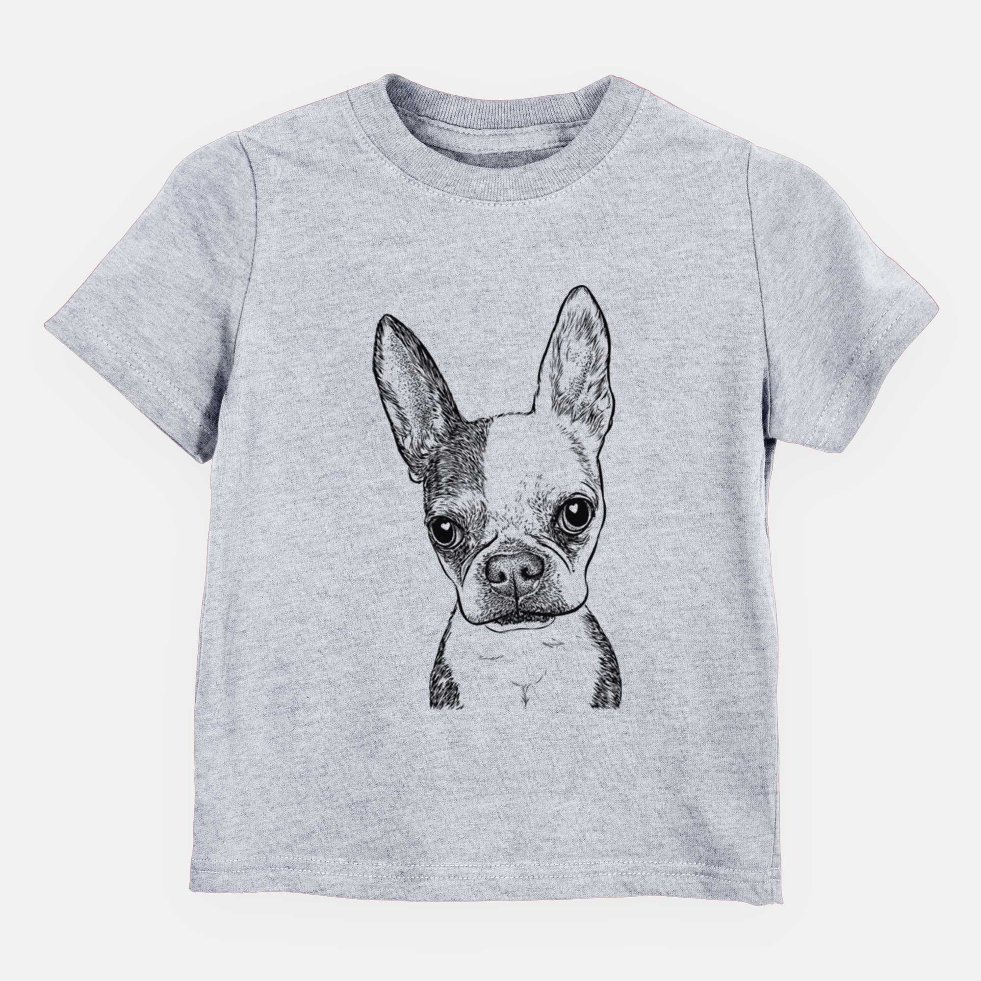 Bare Daisy the Boston Terrier - Kids/Youth/Toddler Shirt