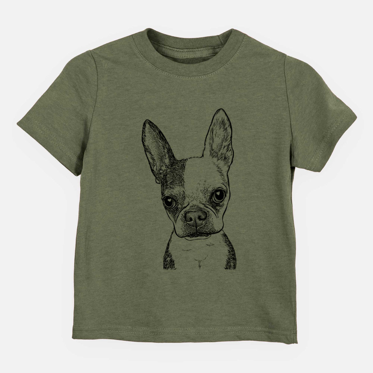 Bare Daisy the Boston Terrier - Kids/Youth/Toddler Shirt