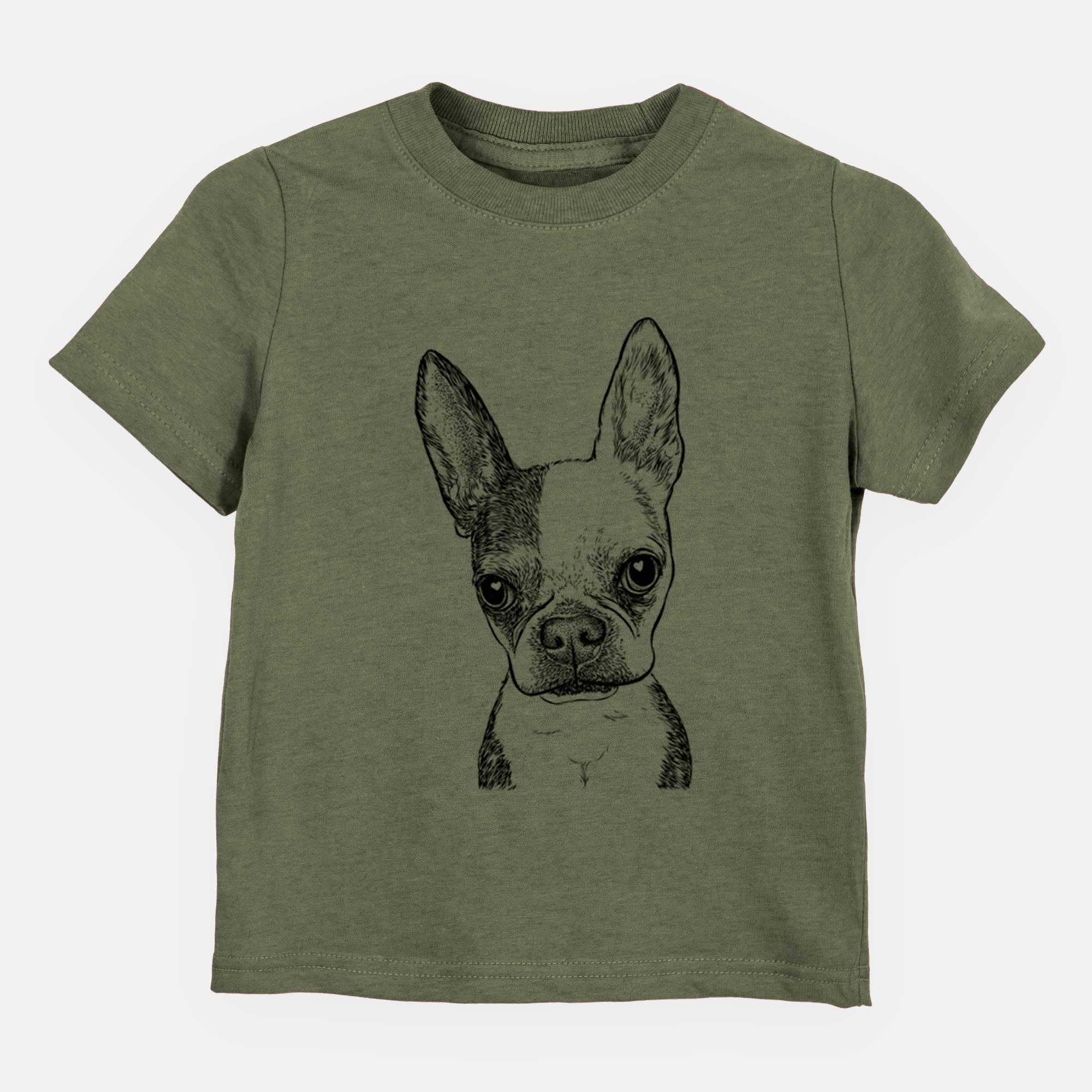Bare Daisy the Boston Terrier - Kids/Youth/Toddler Shirt