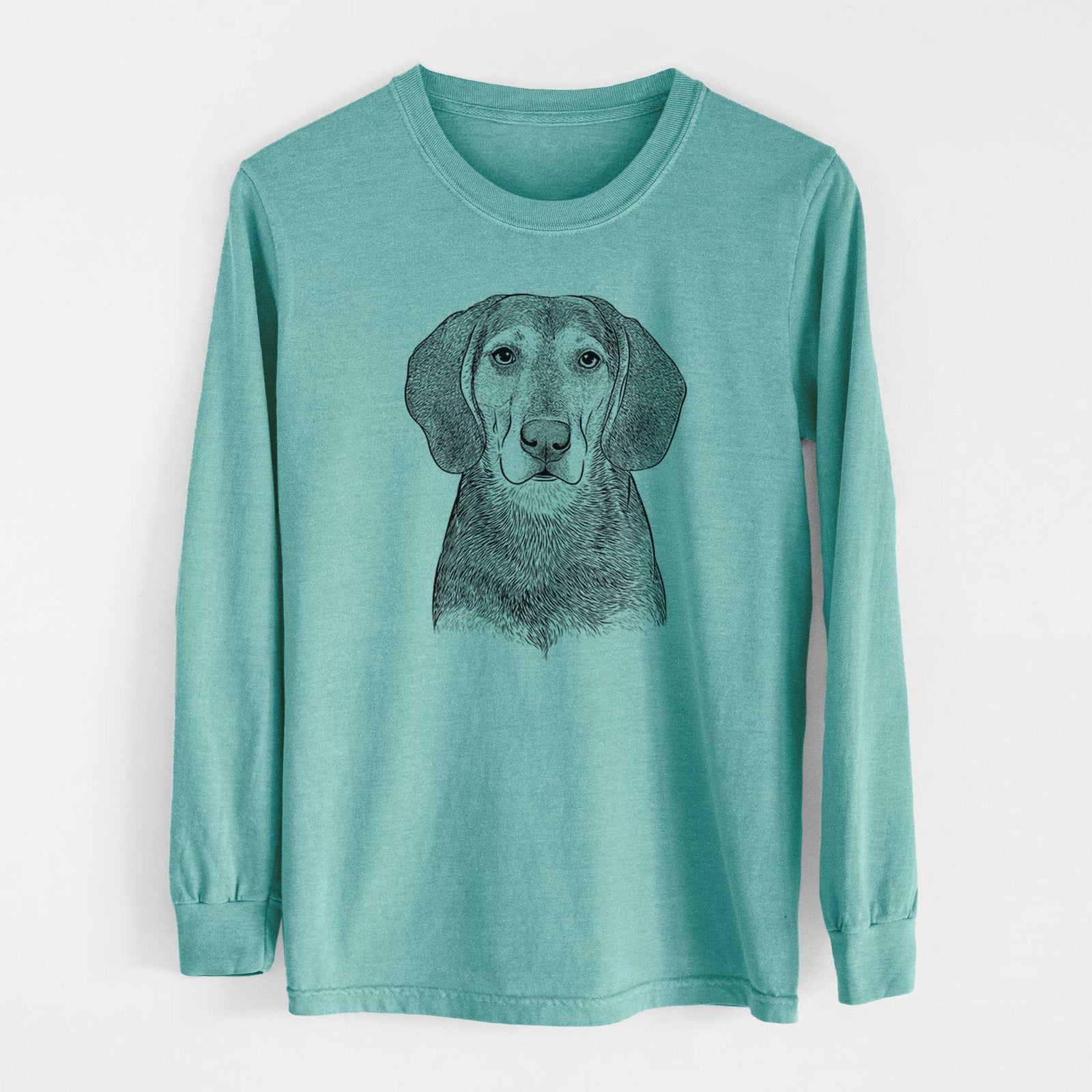 Bare Daisy the Hound Mix - Heavyweight 100% Cotton Long Sleeve