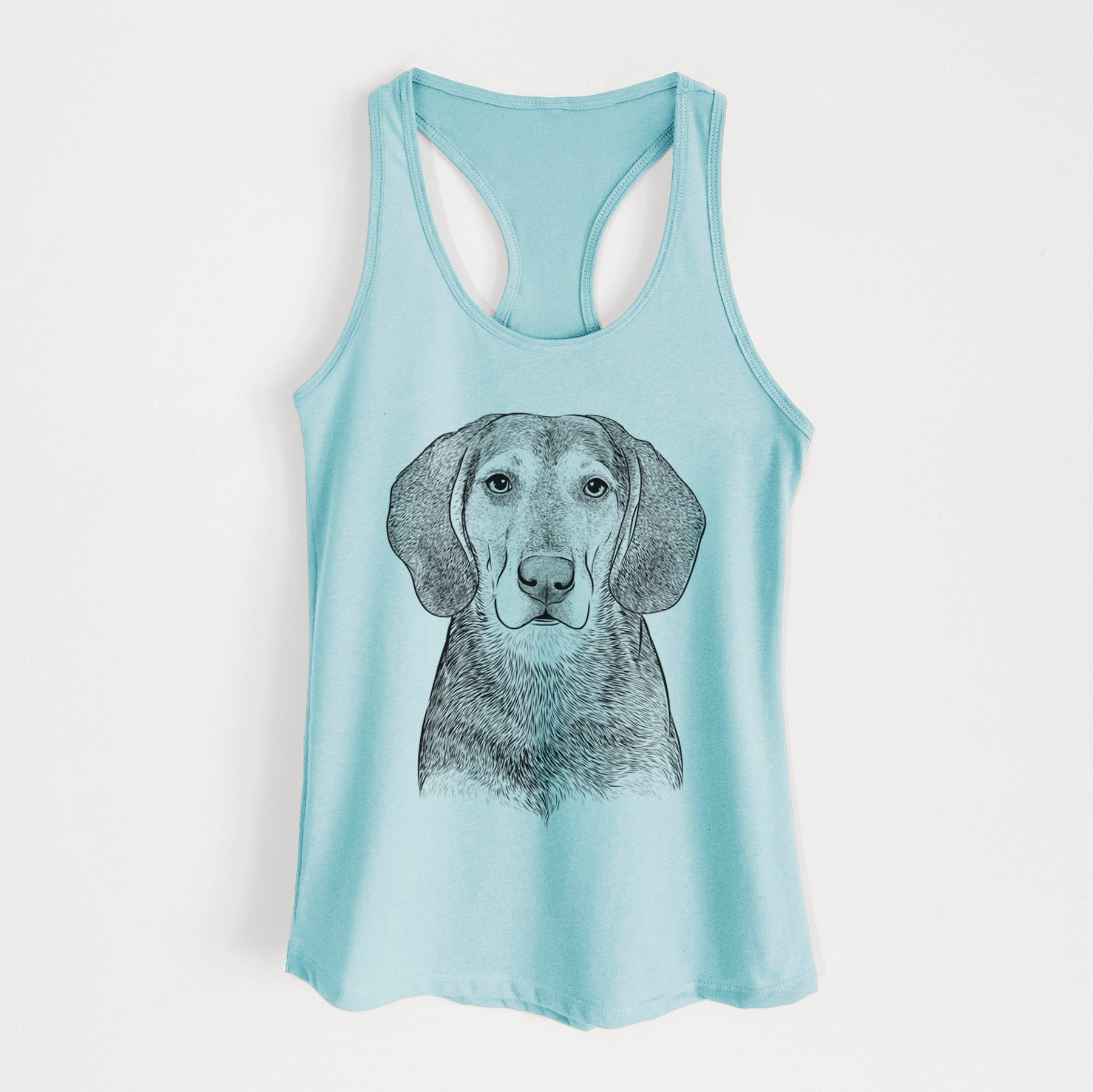 Daisy the Hound Mix - Women's Racerback Tanktop