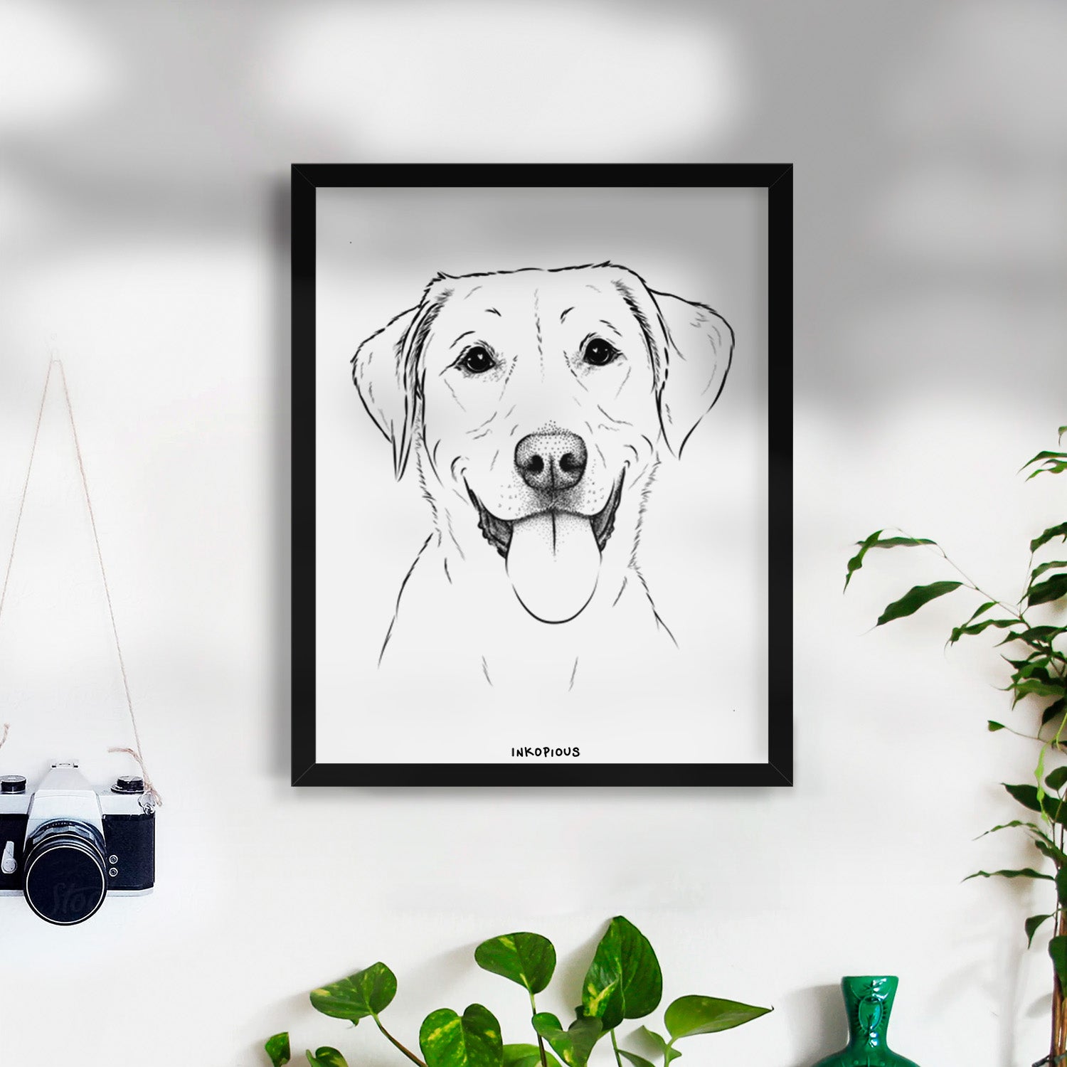 Daisy the Labrador Retriever Art Print