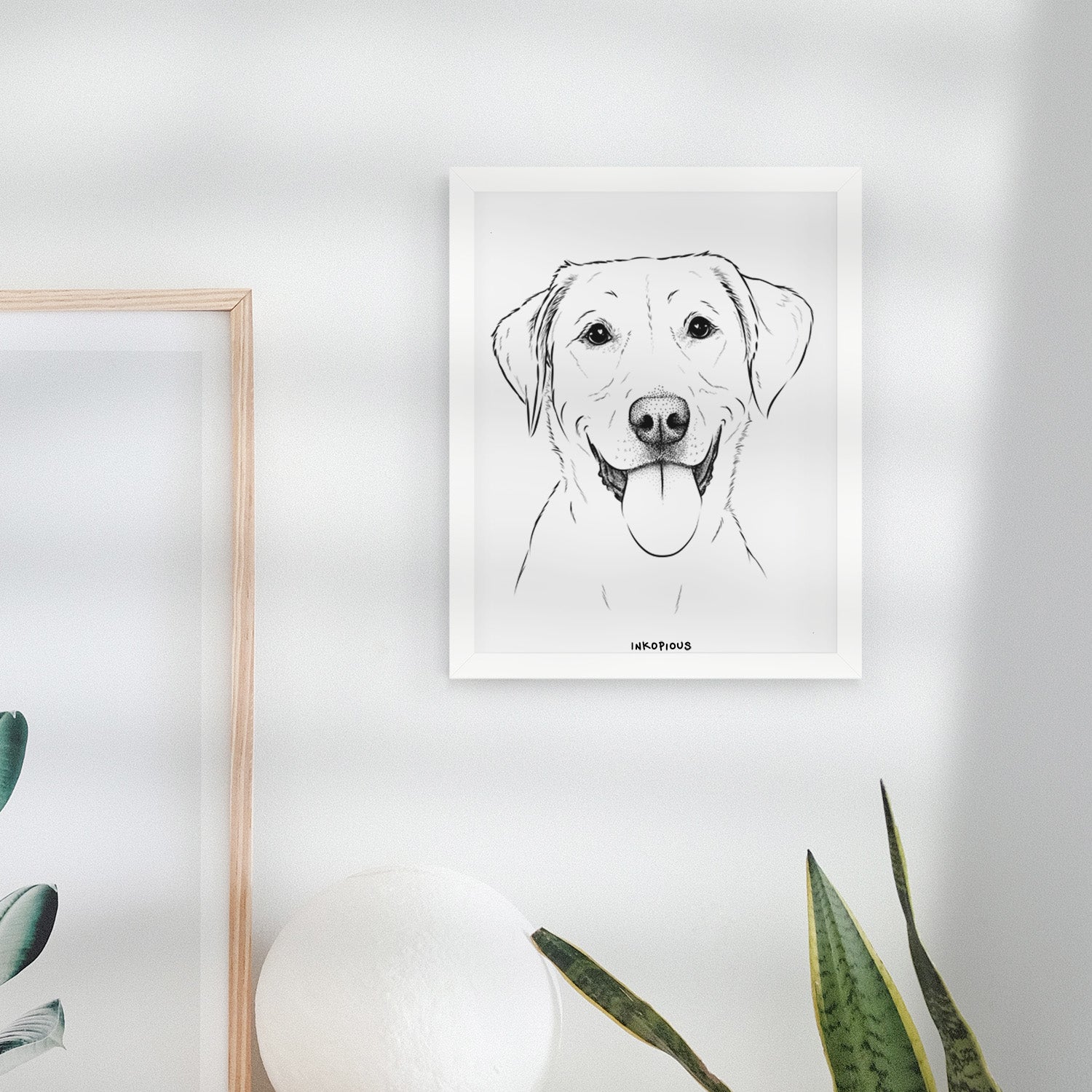 Daisy the Labrador Retriever Art Print