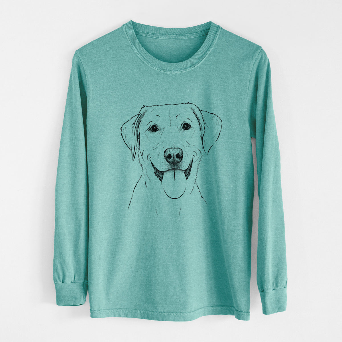 Bare Daisy the Labrador Retriever - Heavyweight 100% Cotton Long Sleeve