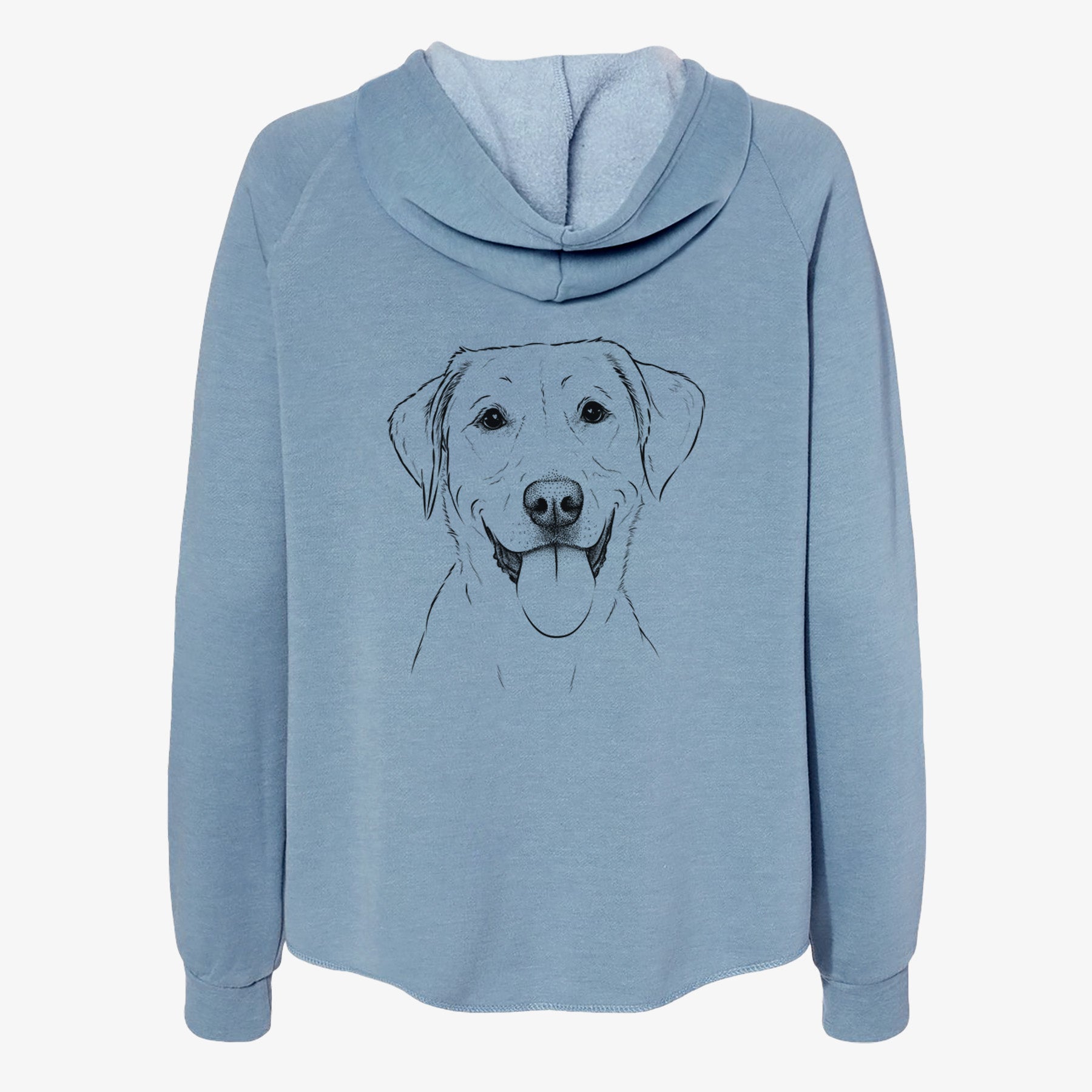 Daisy the Labrador Retriever - Women's Cali Wave Zip-Up Sweatshirt