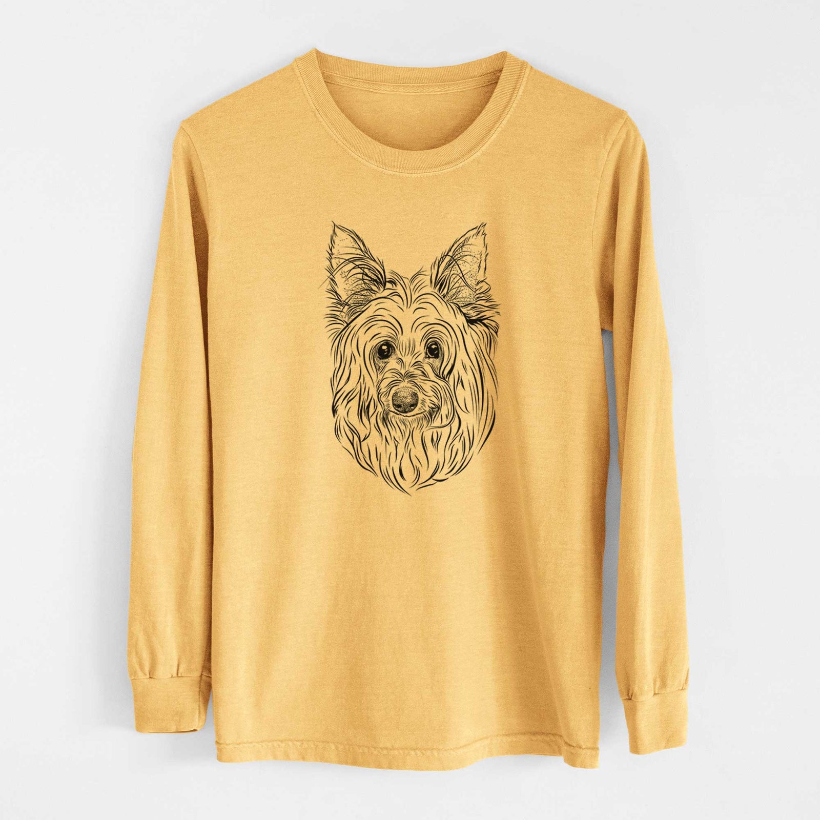 Bare Daisy May the Silky Terrier - Heavyweight 100% Cotton Long Sleeve