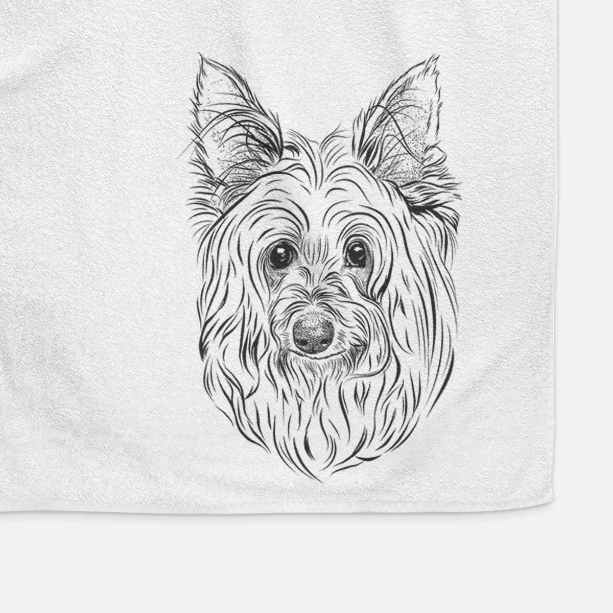 Daisy May the Silky Terrier Decorative Hand Towel