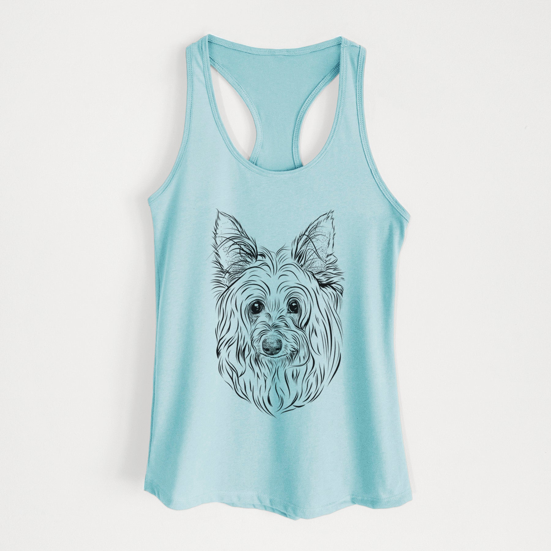 Daisy May the Silky Terrier - Women's Racerback Tanktop