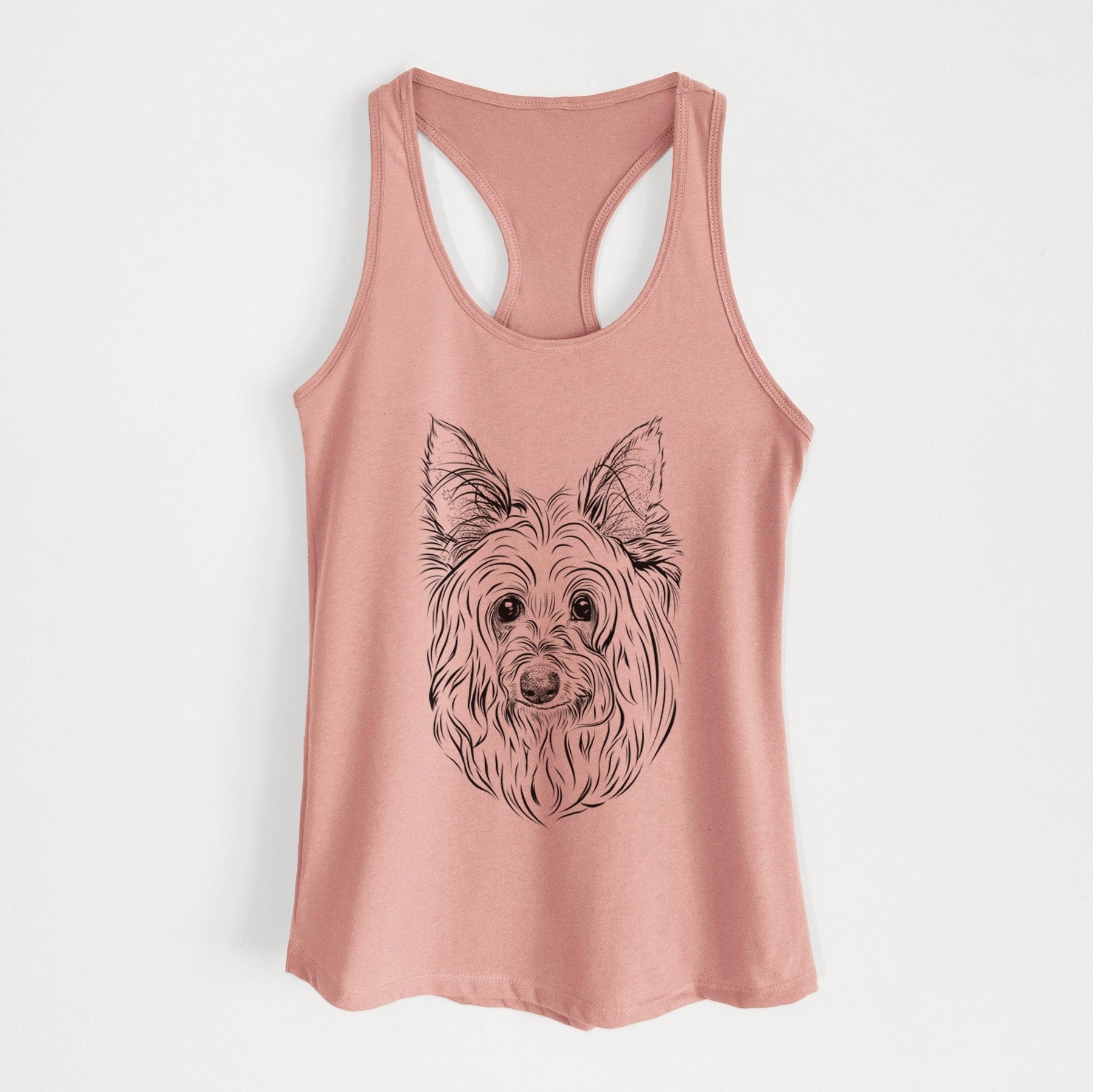 Daisy May the Silky Terrier - Women's Racerback Tanktop