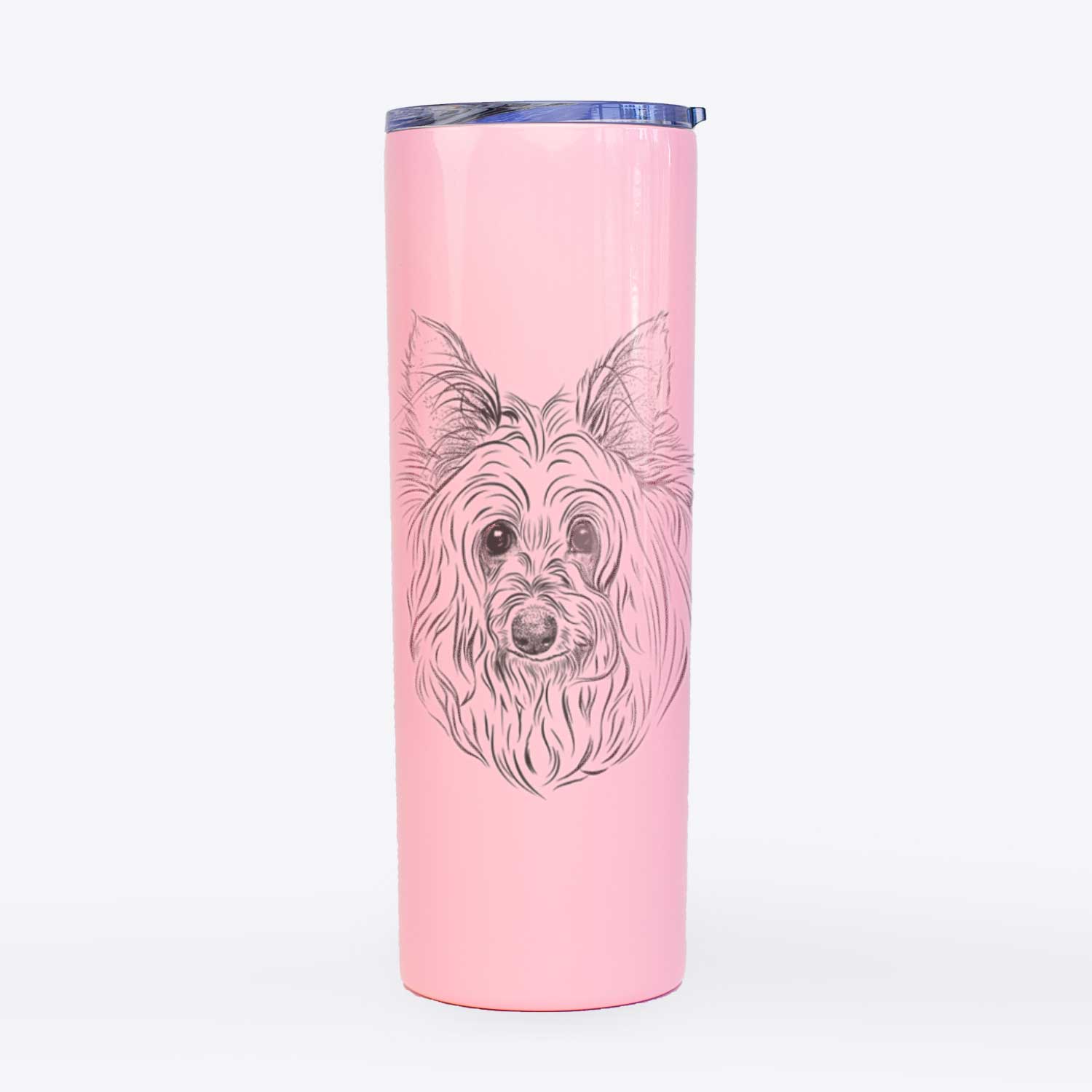 Daisy May the Silky Terrier - 20oz Skinny Tumbler