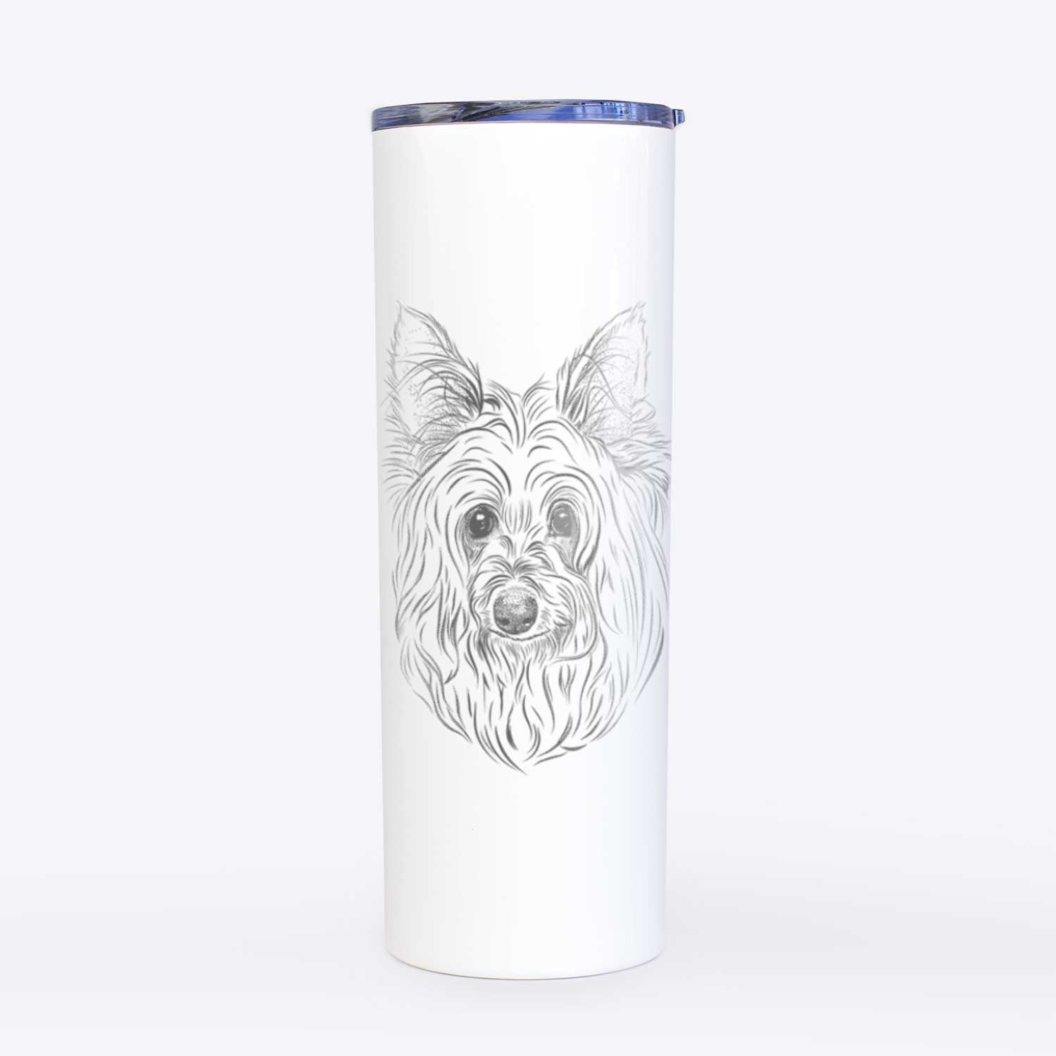 Daisy May the Silky Terrier - 20oz Skinny Tumbler