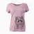 Bare Dakota the Yorkshire Terrier - Women's V-neck Shirt