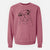 Bare Darling Chloe the Pug - Unisex Pigment Dyed Crew Sweatshirt