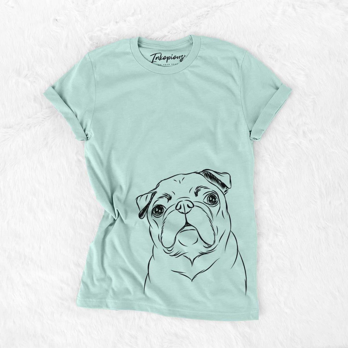 Bare Darling Chloe the Pug - Unisex Crewneck