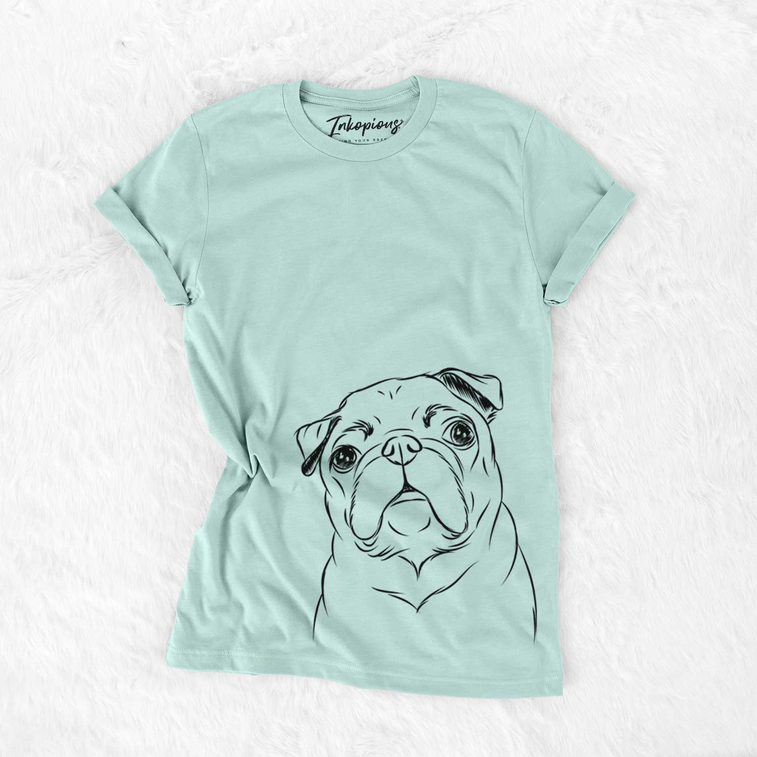 Bare Darling Chloe the Pug - Unisex Crewneck