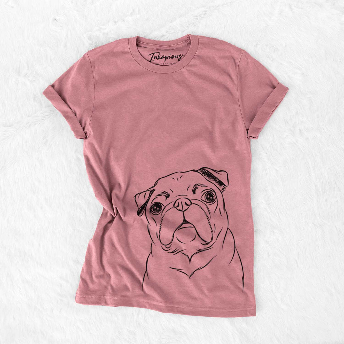 Bare Darling Chloe the Pug - Unisex Crewneck