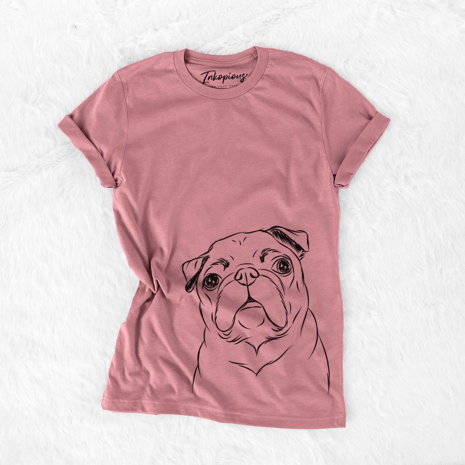 Bare Darling Chloe the Pug - Unisex Crewneck