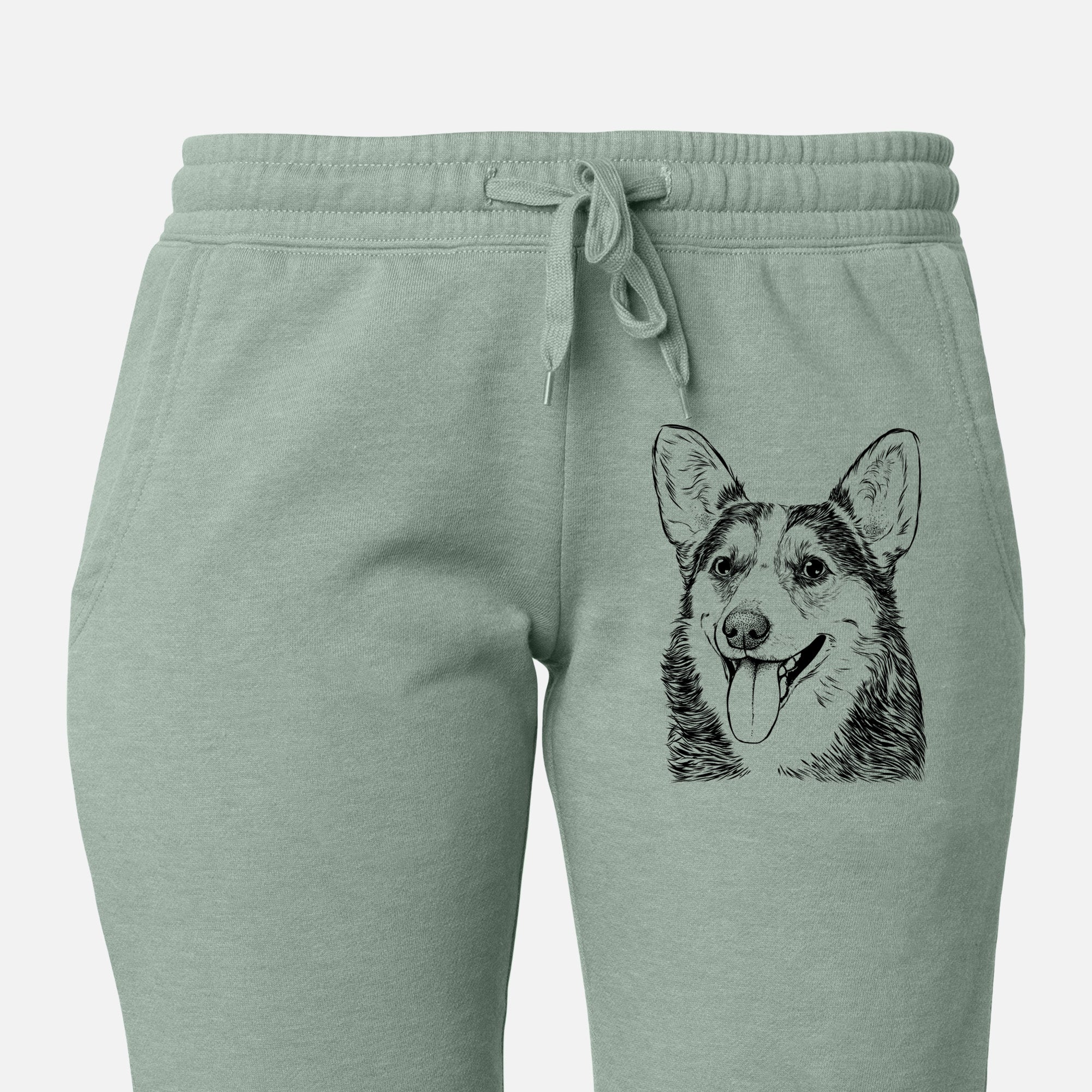 Darma the Corgi - Women's Cali Wave Joggers