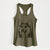 Darma the Corgi - Women's Racerback Tanktop