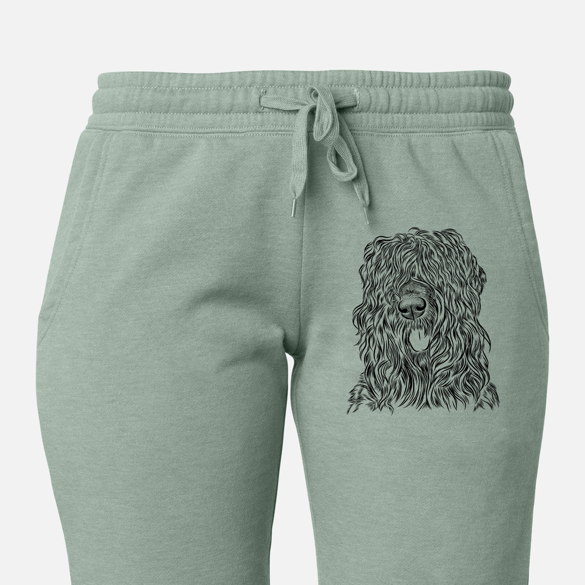 Darryl the Black Russian Terrier - Women&#39;s Cali Wave Joggers