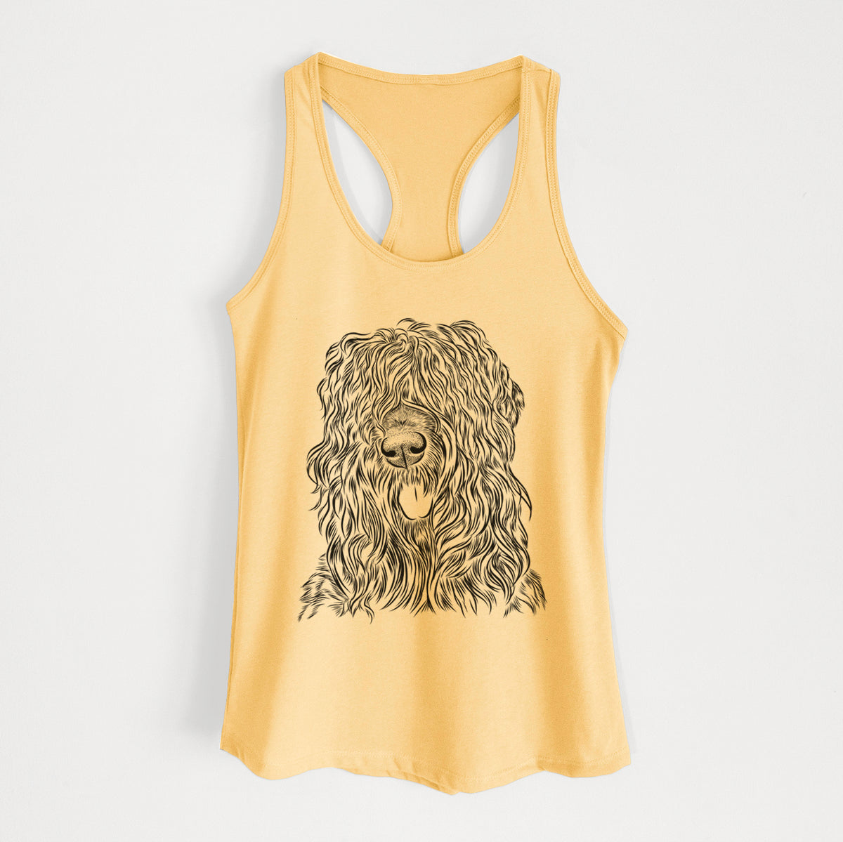 Darryl the Black Russian Terrier - Women's Racerback Tanktop