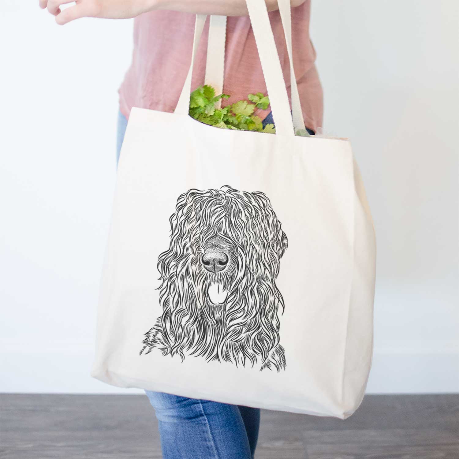 Darryl the Black Russian Terrier - Tote Bag