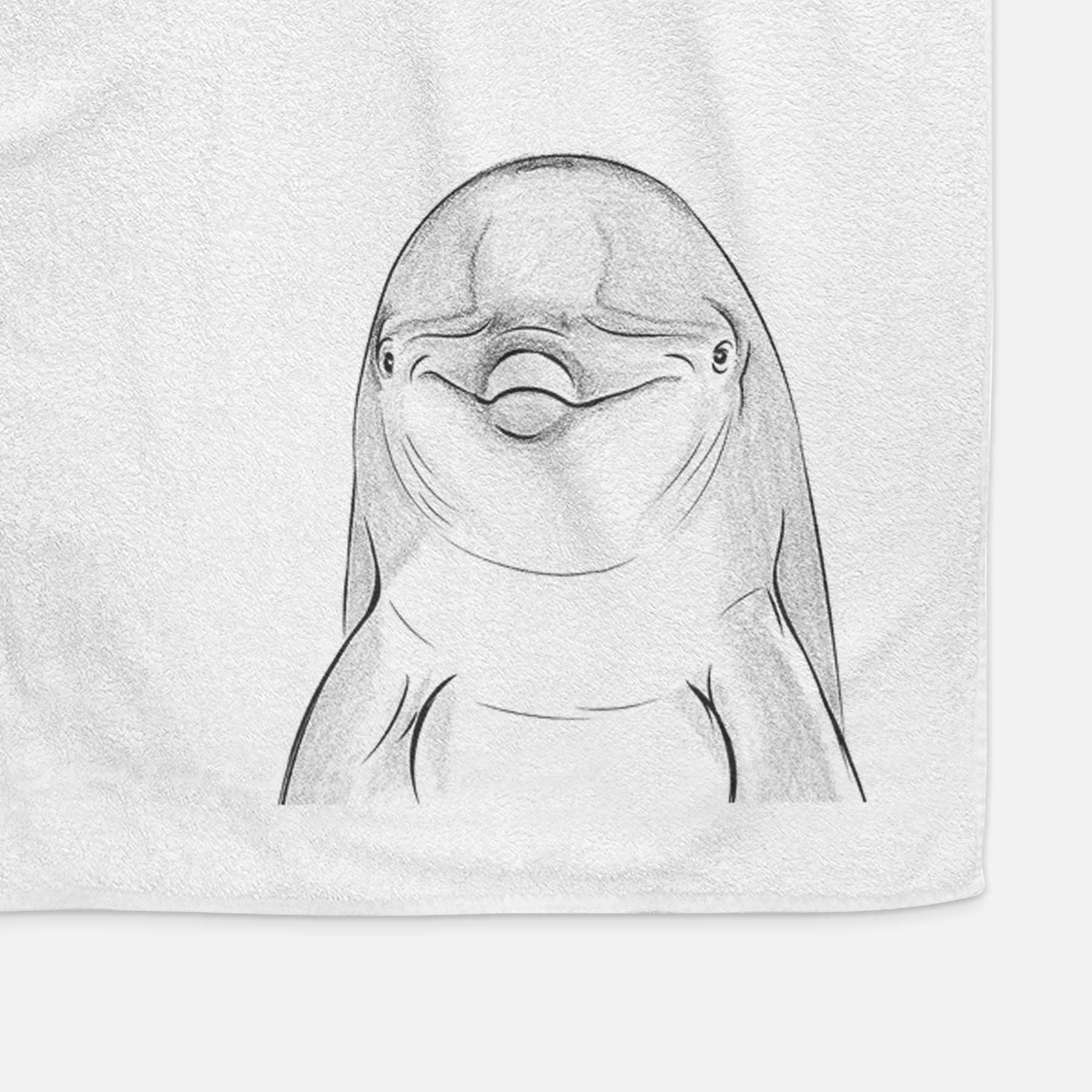 Dave the Dolphin Decorative Hand Towel