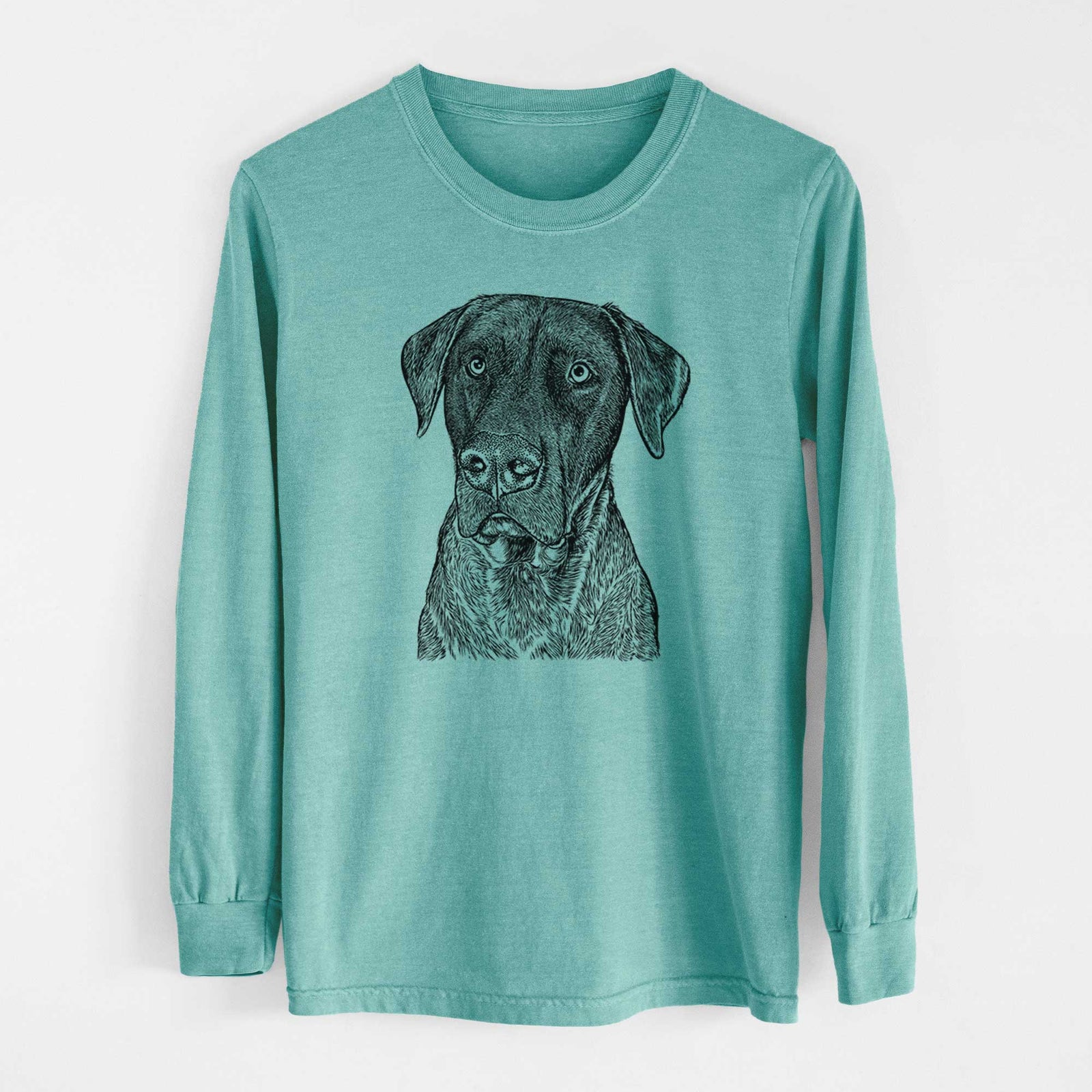 Bare David the Boxador - Heavyweight 100% Cotton Long Sleeve
