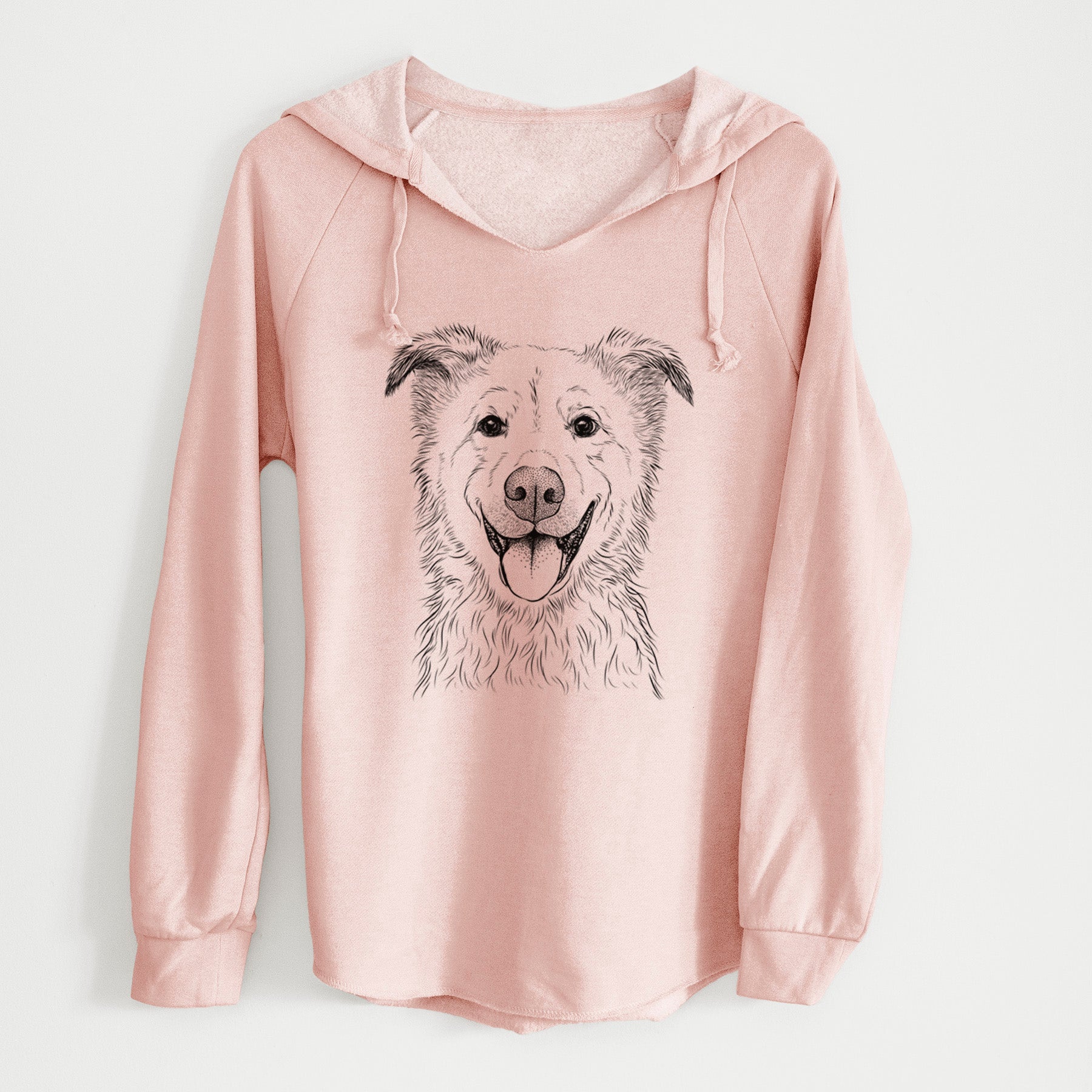 Bare Dawson the Mixed Breed - Cali Wave Hooded Sweatshirt