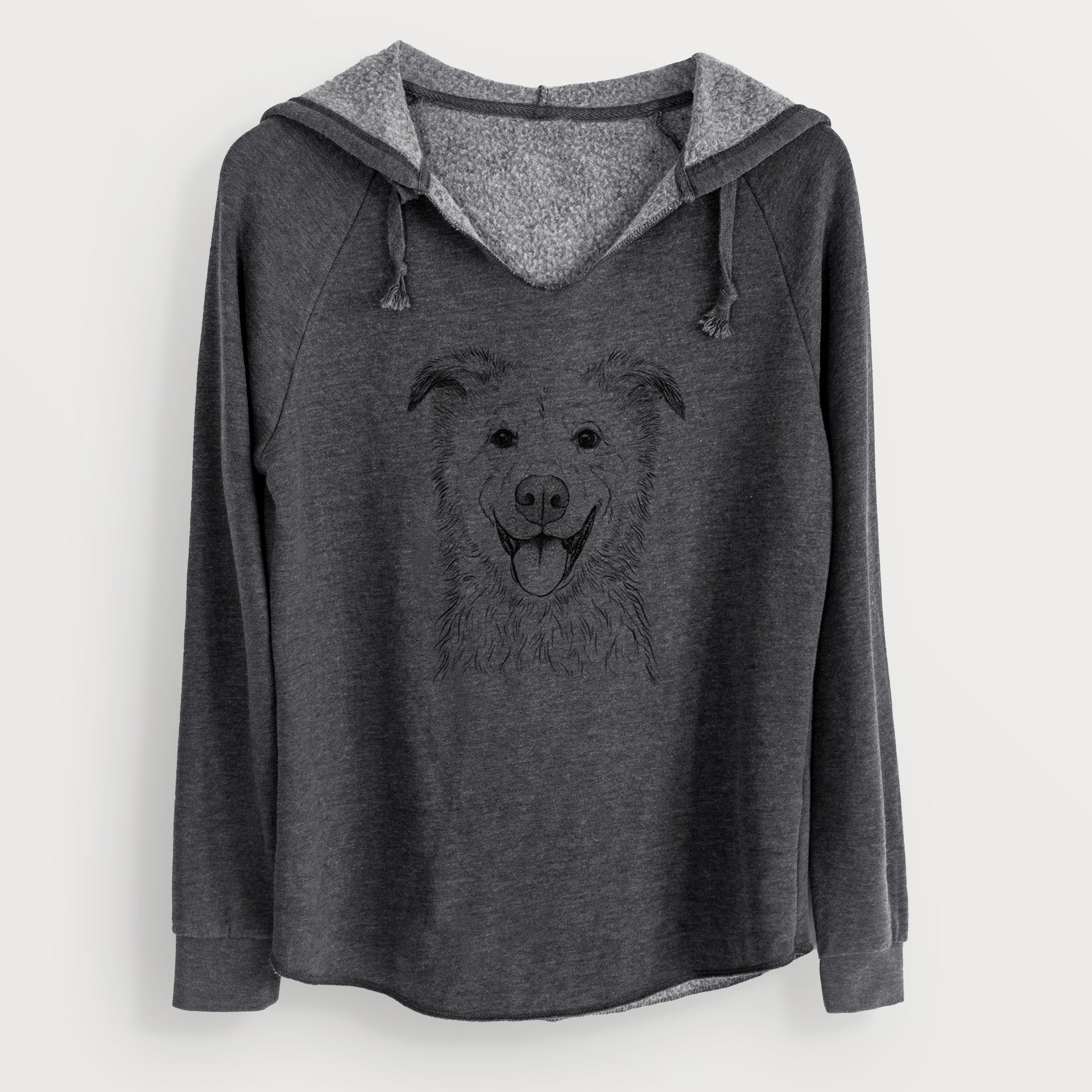 Bare Dawson the Mixed Breed - Cali Wave Hooded Sweatshirt