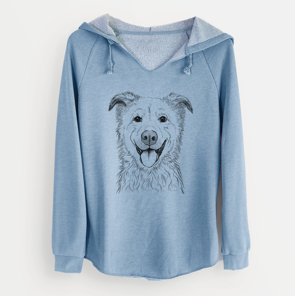 Bare Dawson the Mixed Breed - Cali Wave Hooded Sweatshirt