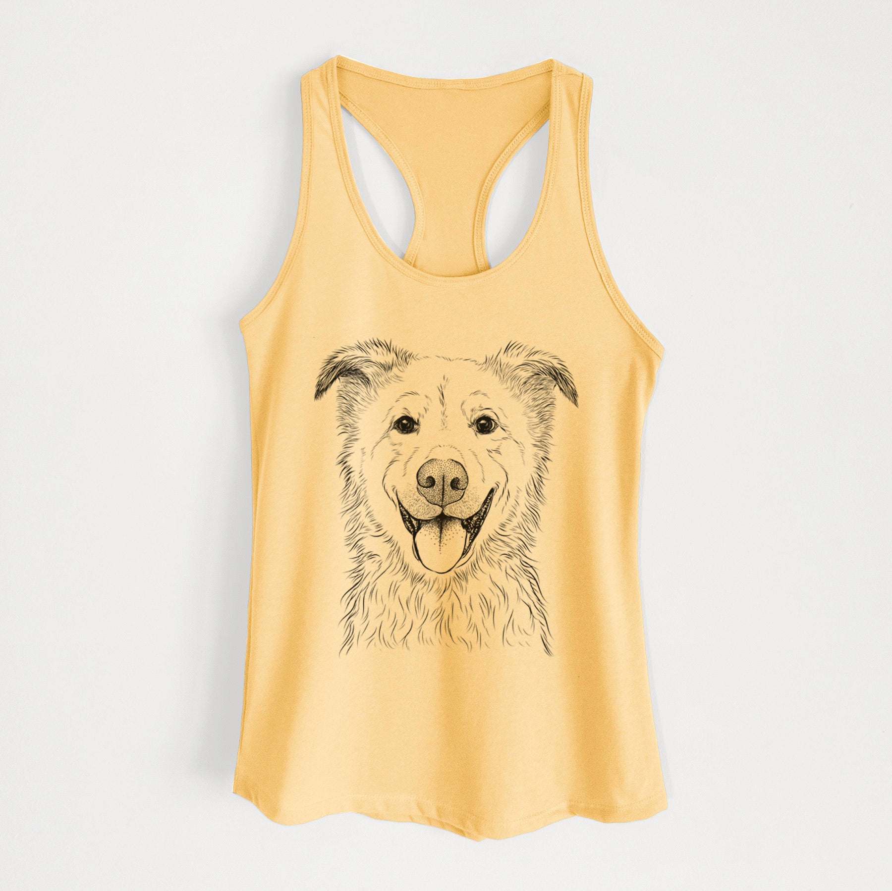 Dawson the Mixed Breed - Women's Racerback Tanktop