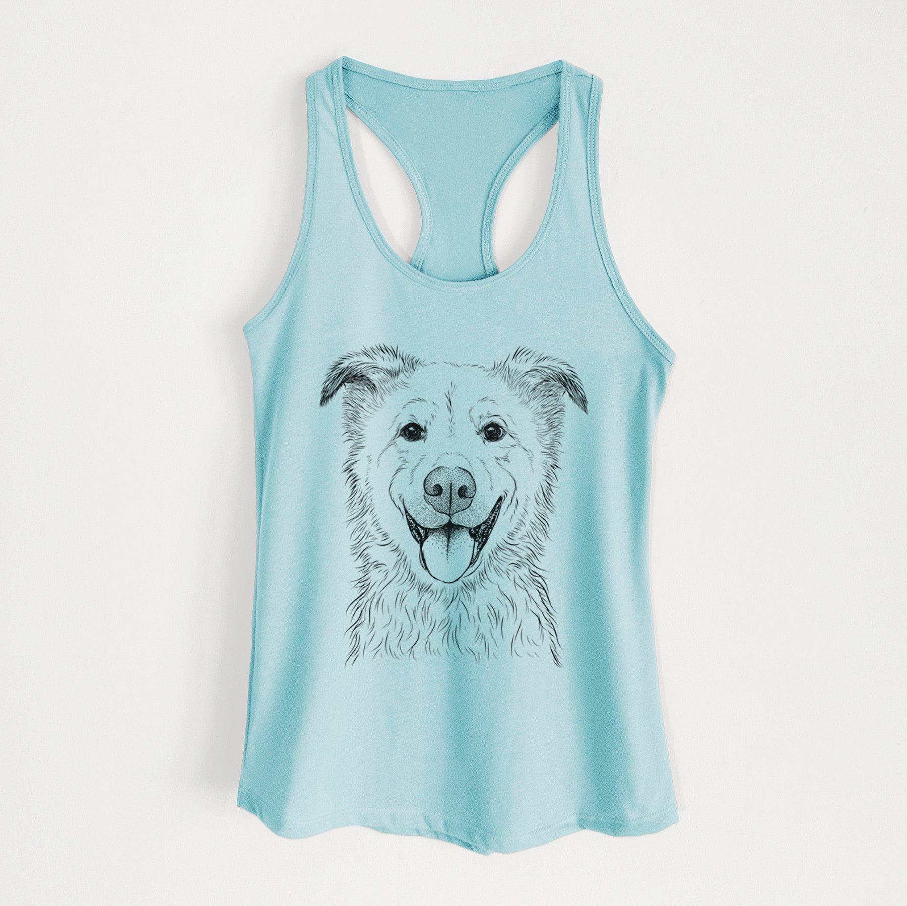 Dawson the Mixed Breed - Women's Racerback Tanktop