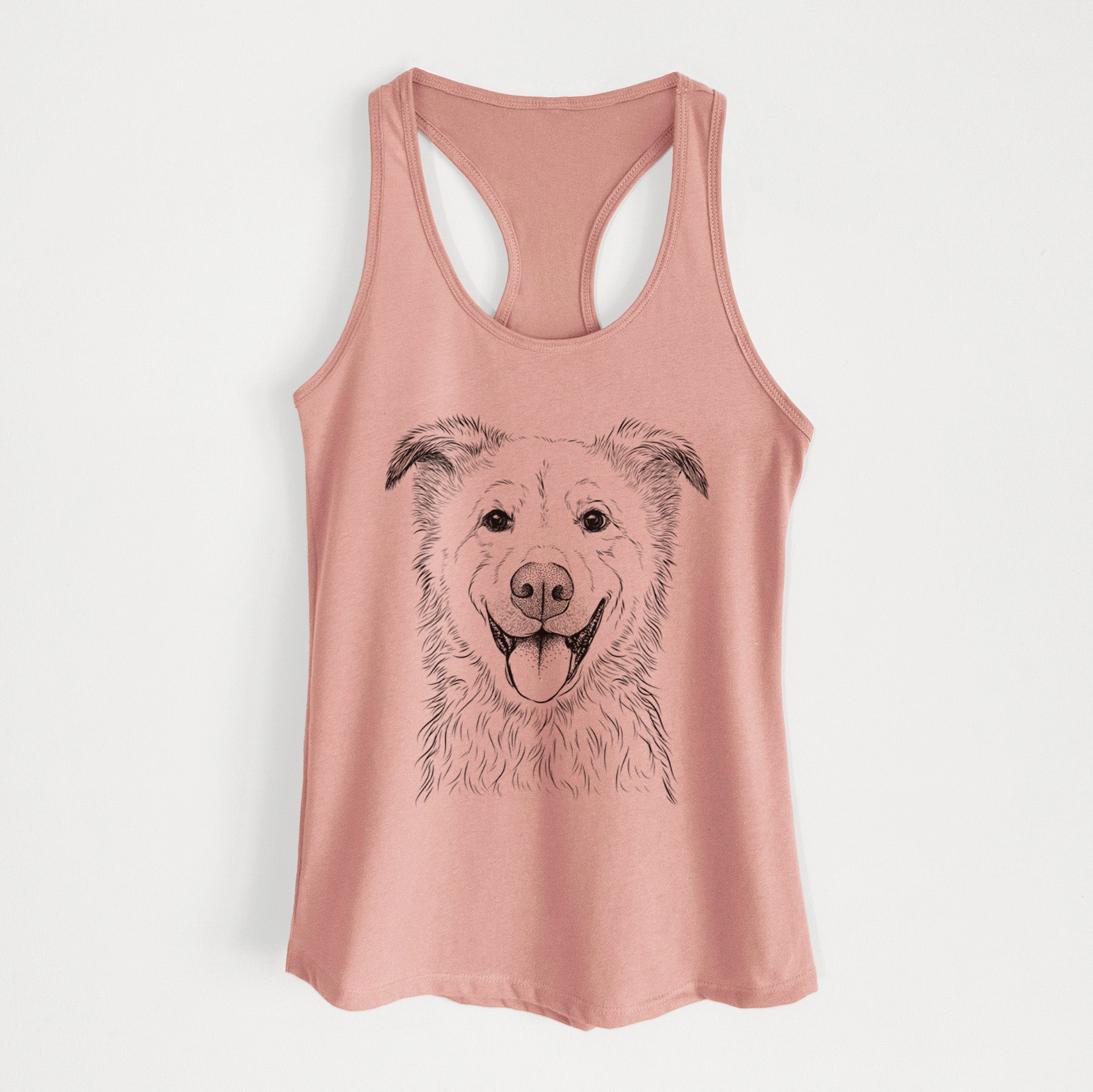 Dawson the Mixed Breed - Women's Racerback Tanktop