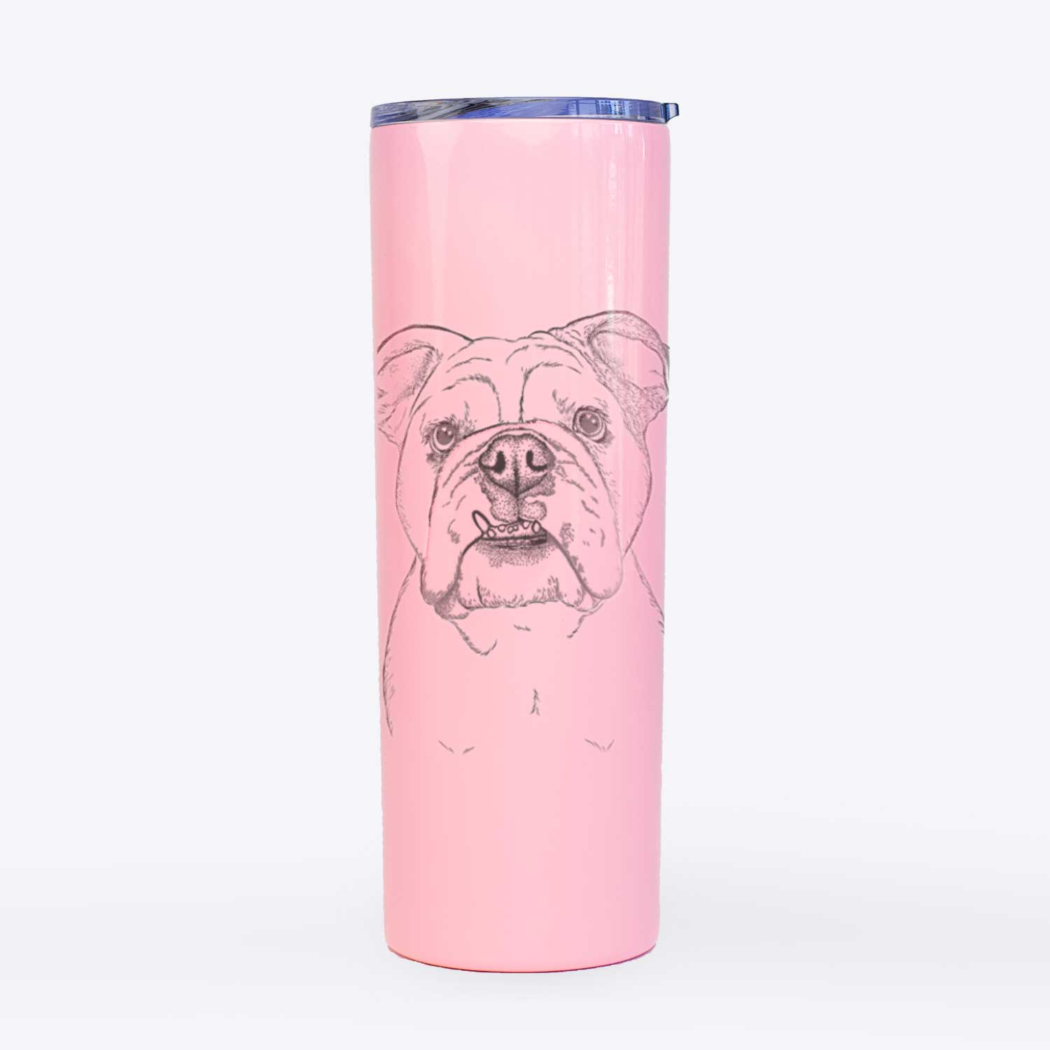 Dazy the English Bulldog - 20oz Skinny Tumbler