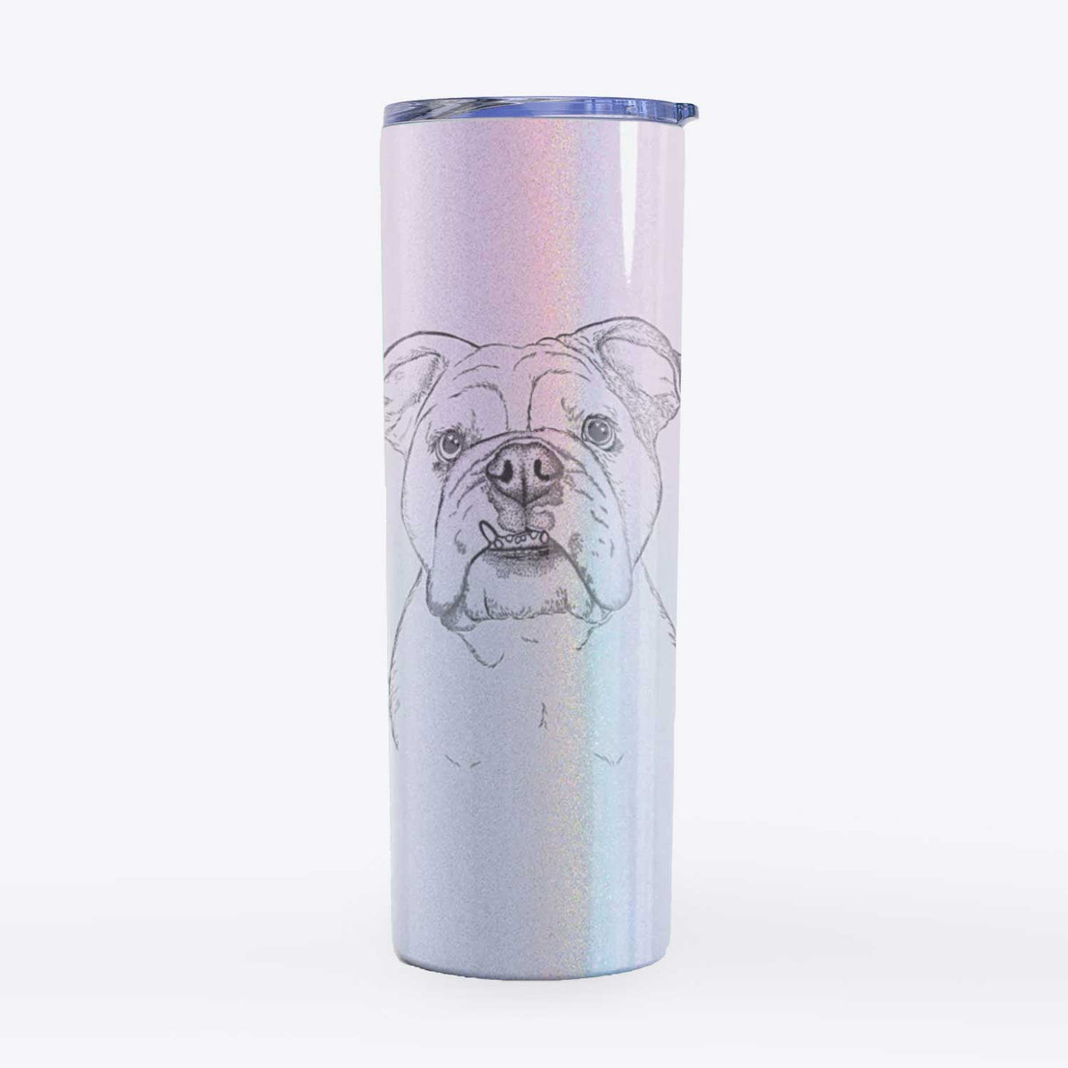 Dazy the English Bulldog - 20oz Skinny Tumbler