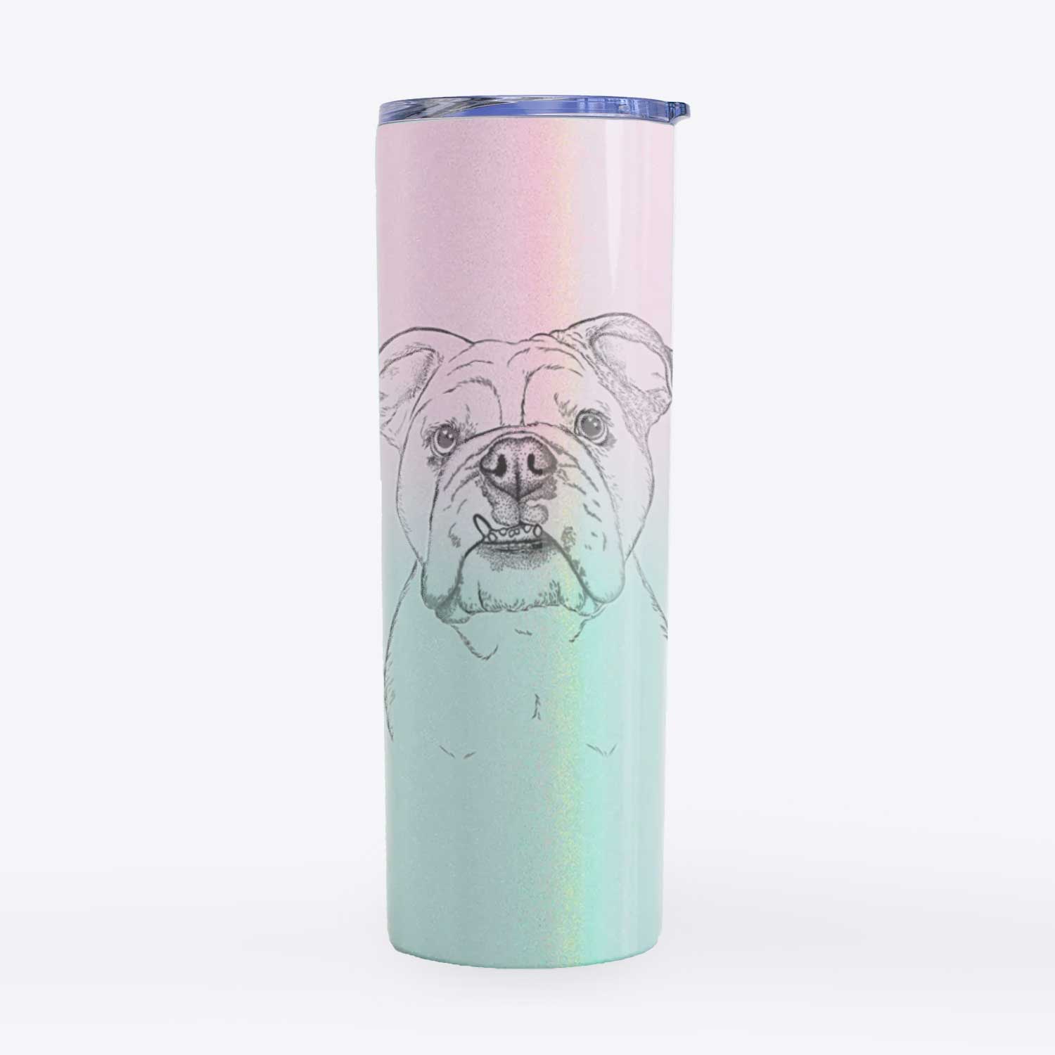 Dazy the English Bulldog - 20oz Skinny Tumbler