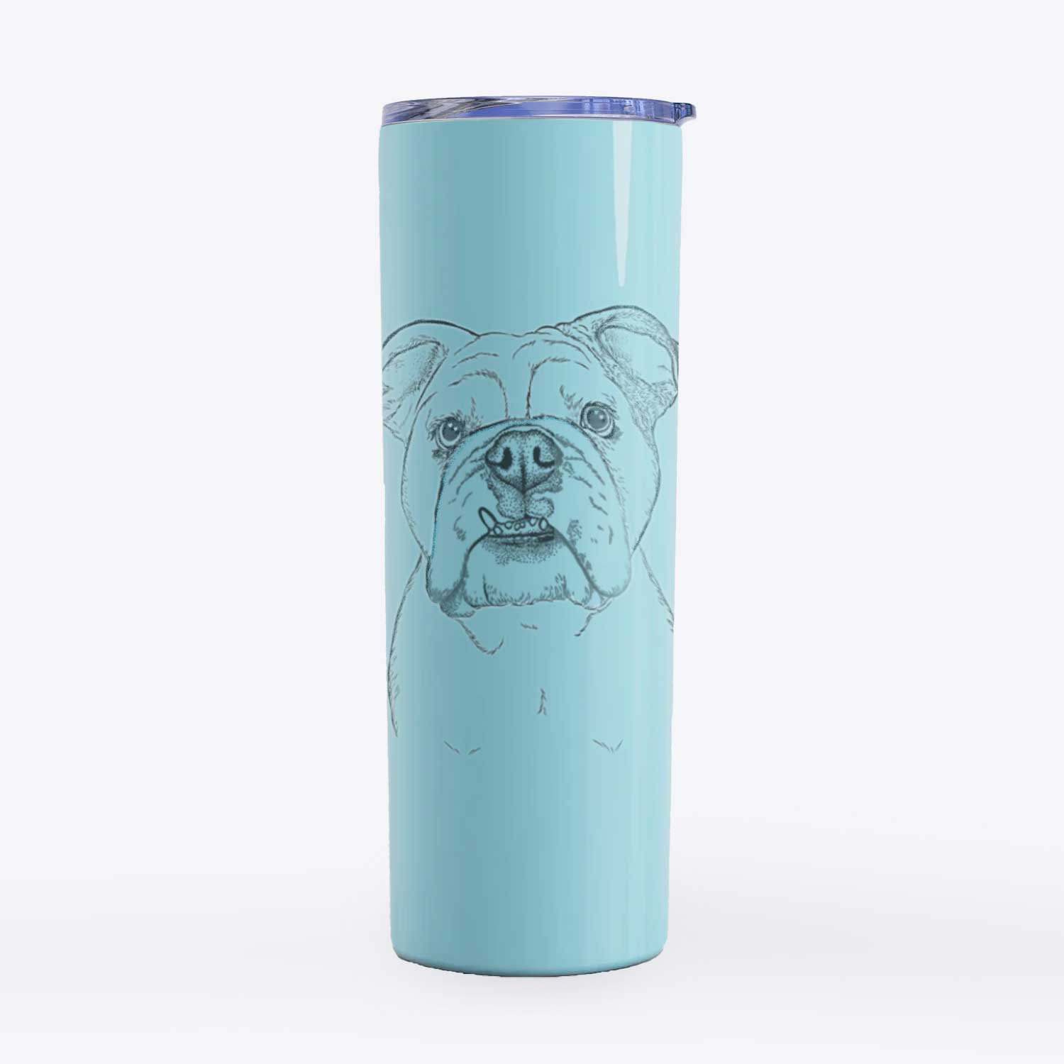 Dazy the English Bulldog - 20oz Skinny Tumbler