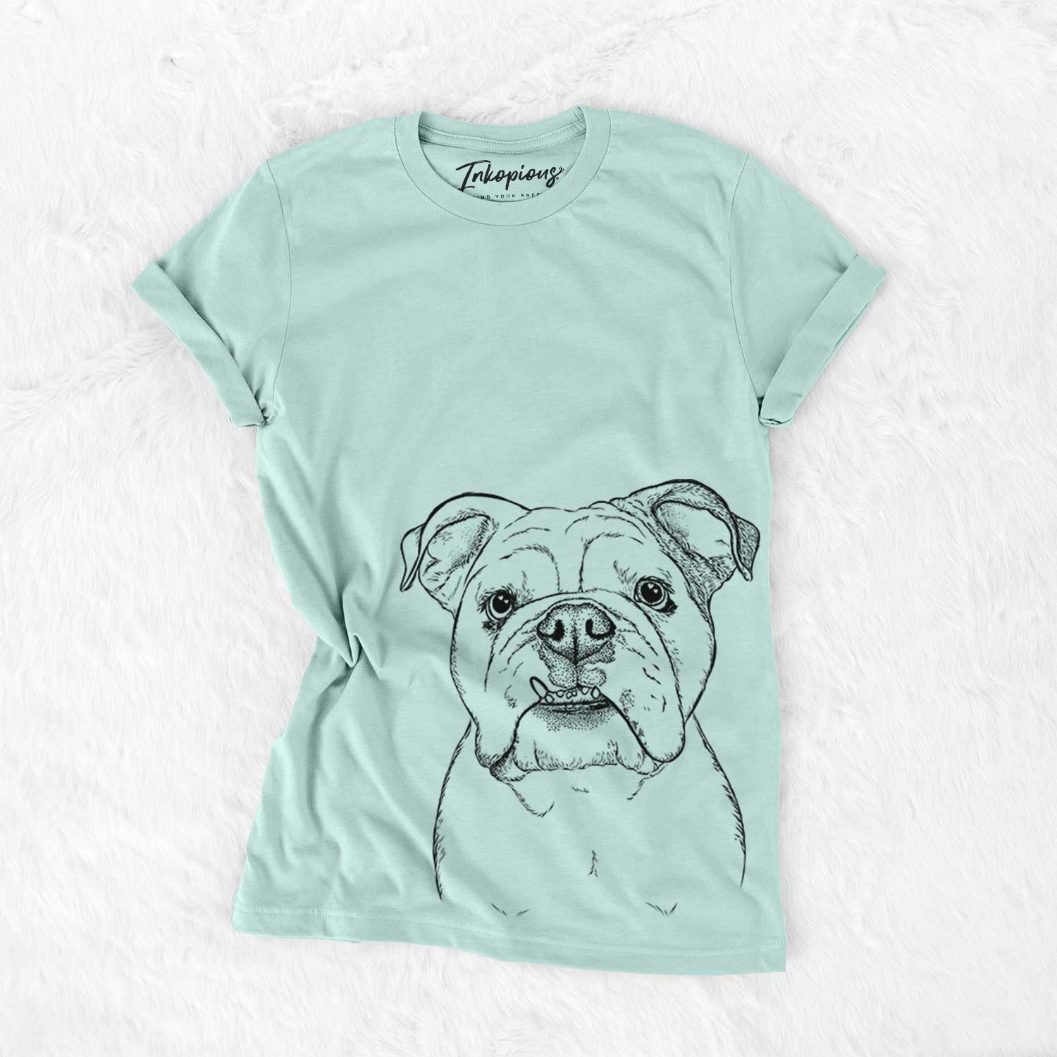 Dazy the English Bulldog - Bella Canvas Unisex Crewneck
